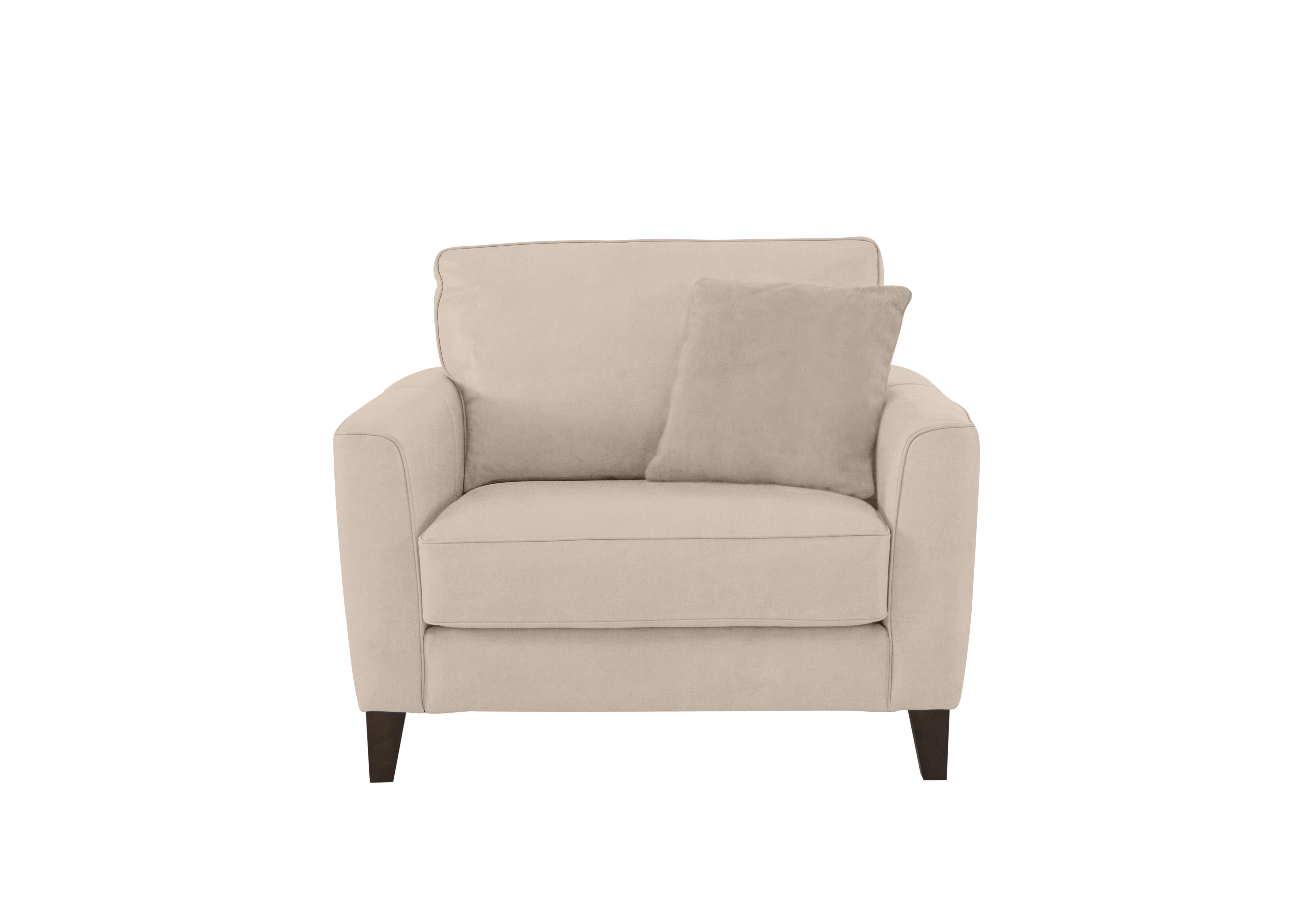 Brondby Fabric Cuddle Chair in Bfa-Blj-R20 Bisque on Furniture Village