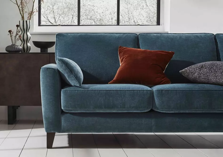 Brondby Small Fabric Corner Sofa