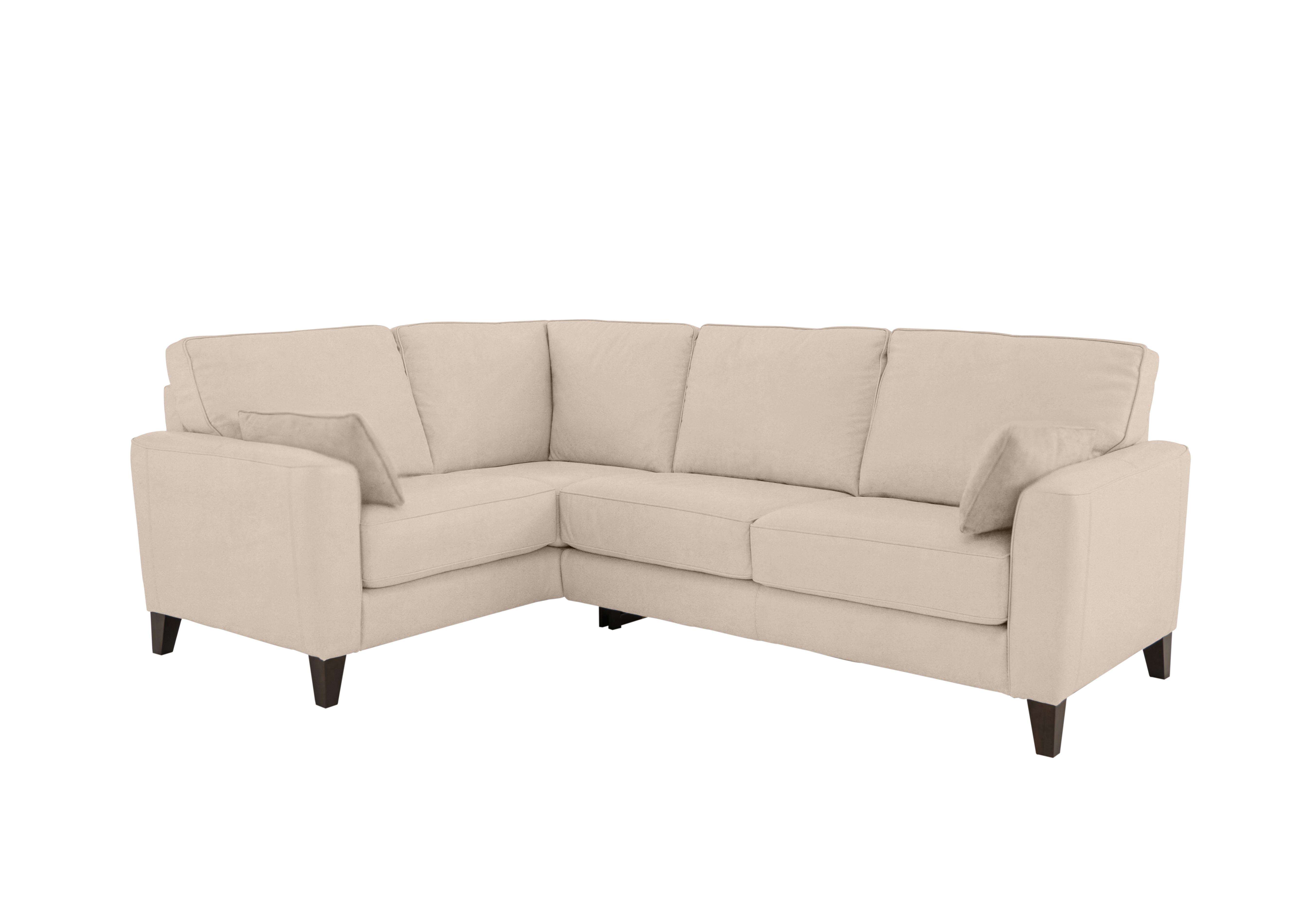 Brondby Small Fabric Corner Sofa in Bfa-Blj-R20 Bisque on Furniture Village