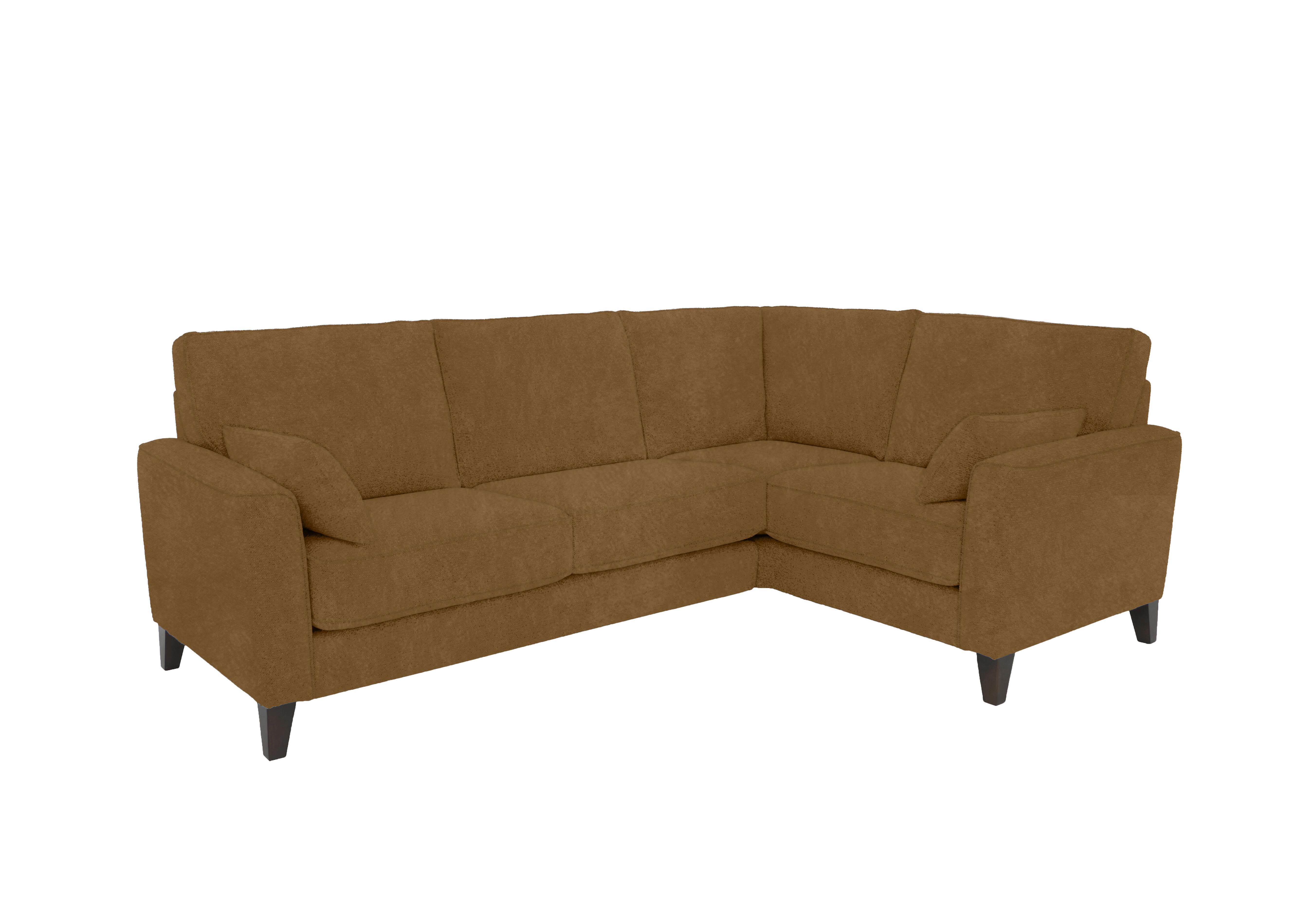 Brondby Small Fabric Corner Sofa in Fab-Dab-R11 Fennelseed on Furniture Village