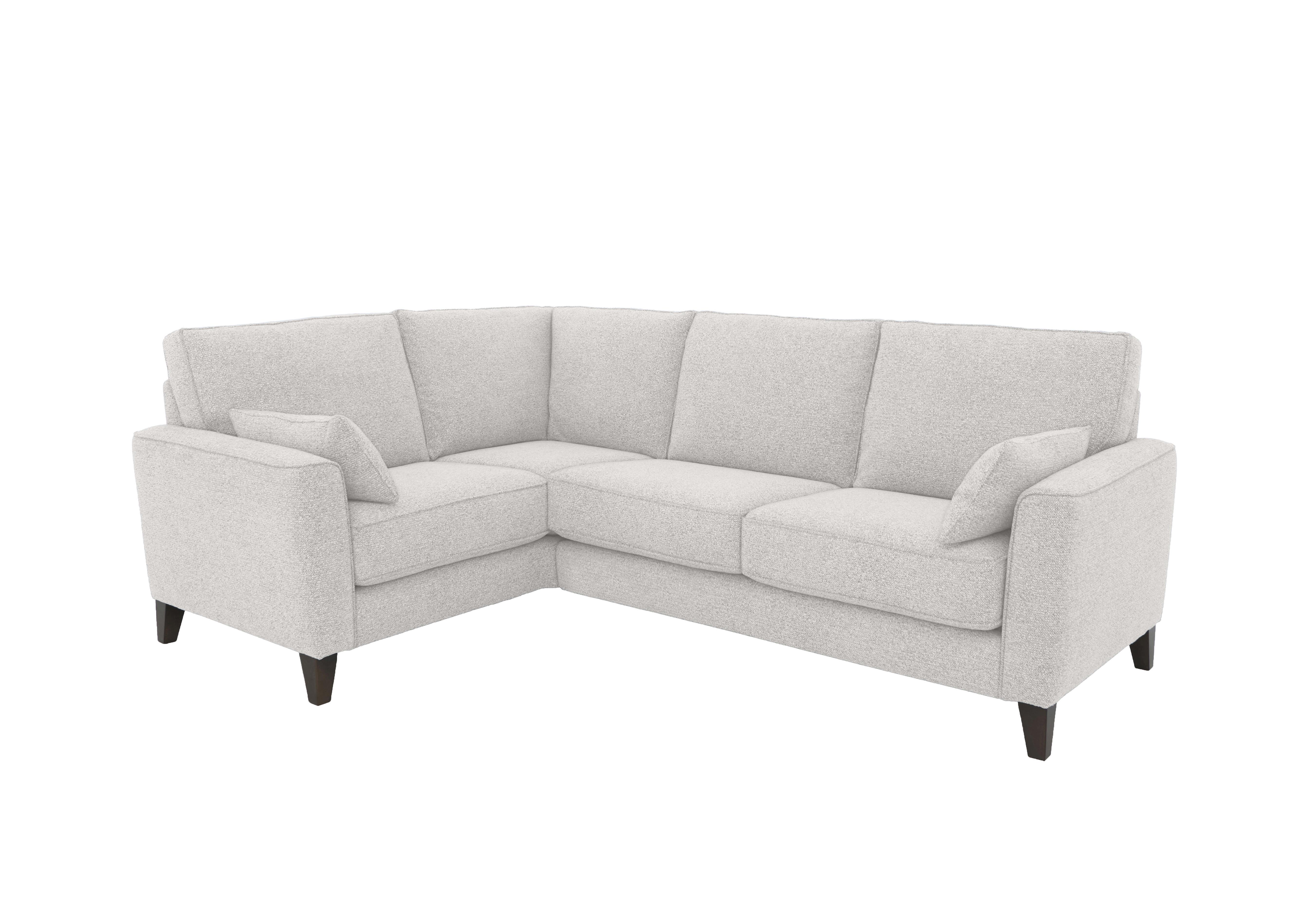 Brondby Small Fabric Corner Sofa in Fab-Mil-R110 Sand on Furniture Village