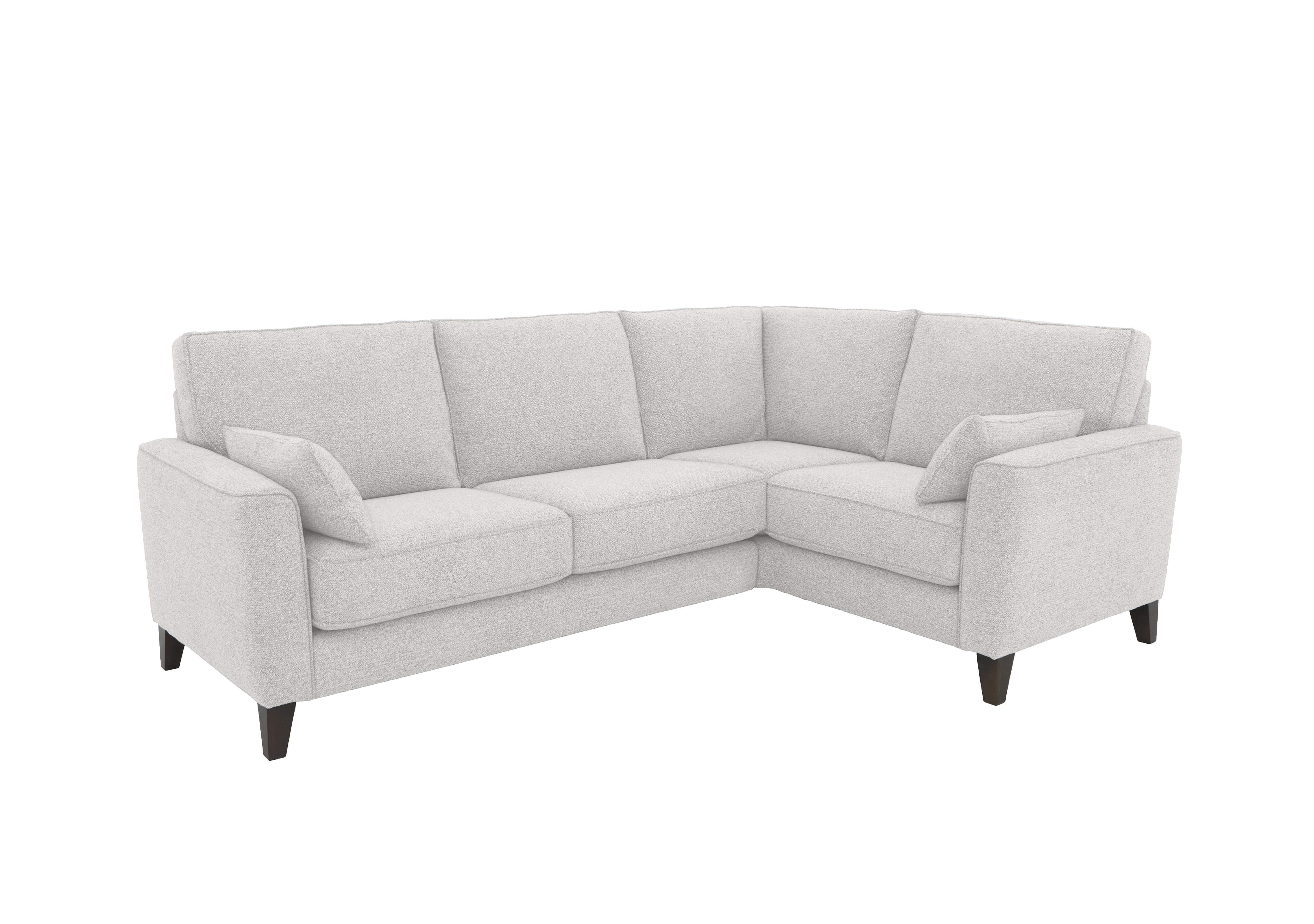 Brondby Small Fabric Corner Sofa in Fab-Mil-R110 Sand on Furniture Village