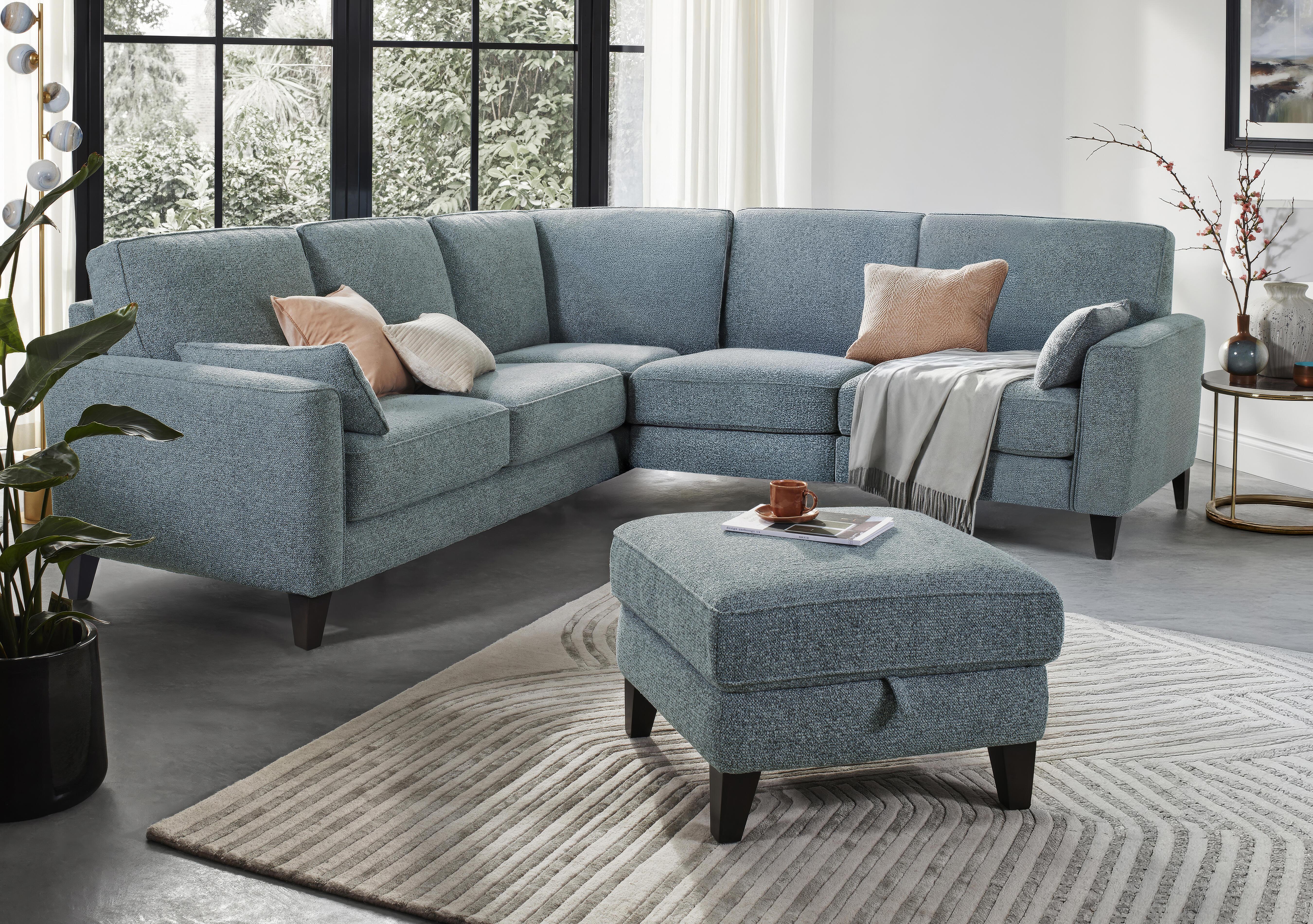 Brondby Large Fabric Corner Sofa in  on Furniture Village