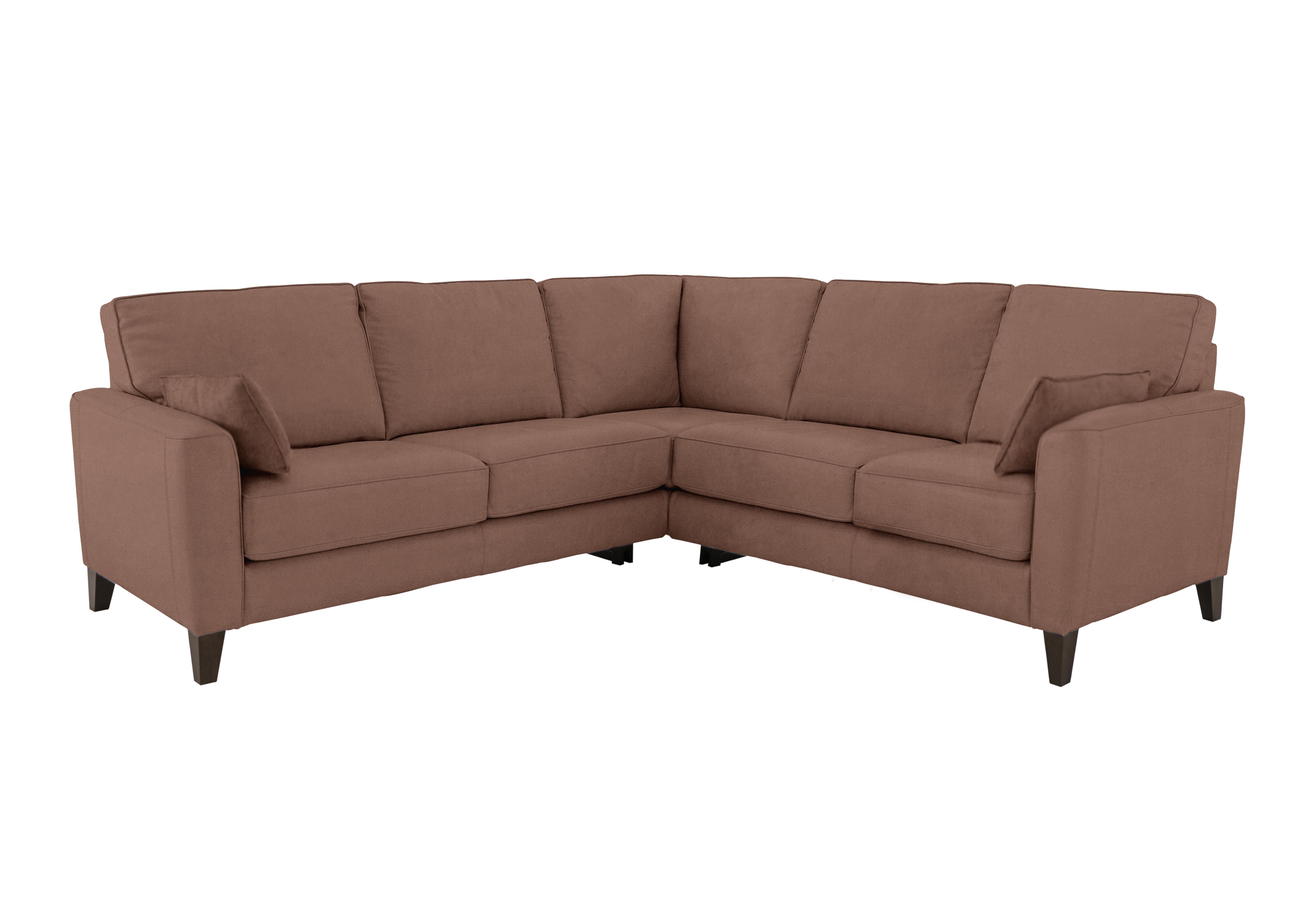Brondby Large Fabric Corner Sofa in Bfa-Blj-R05 Hazelnut on Furniture Village