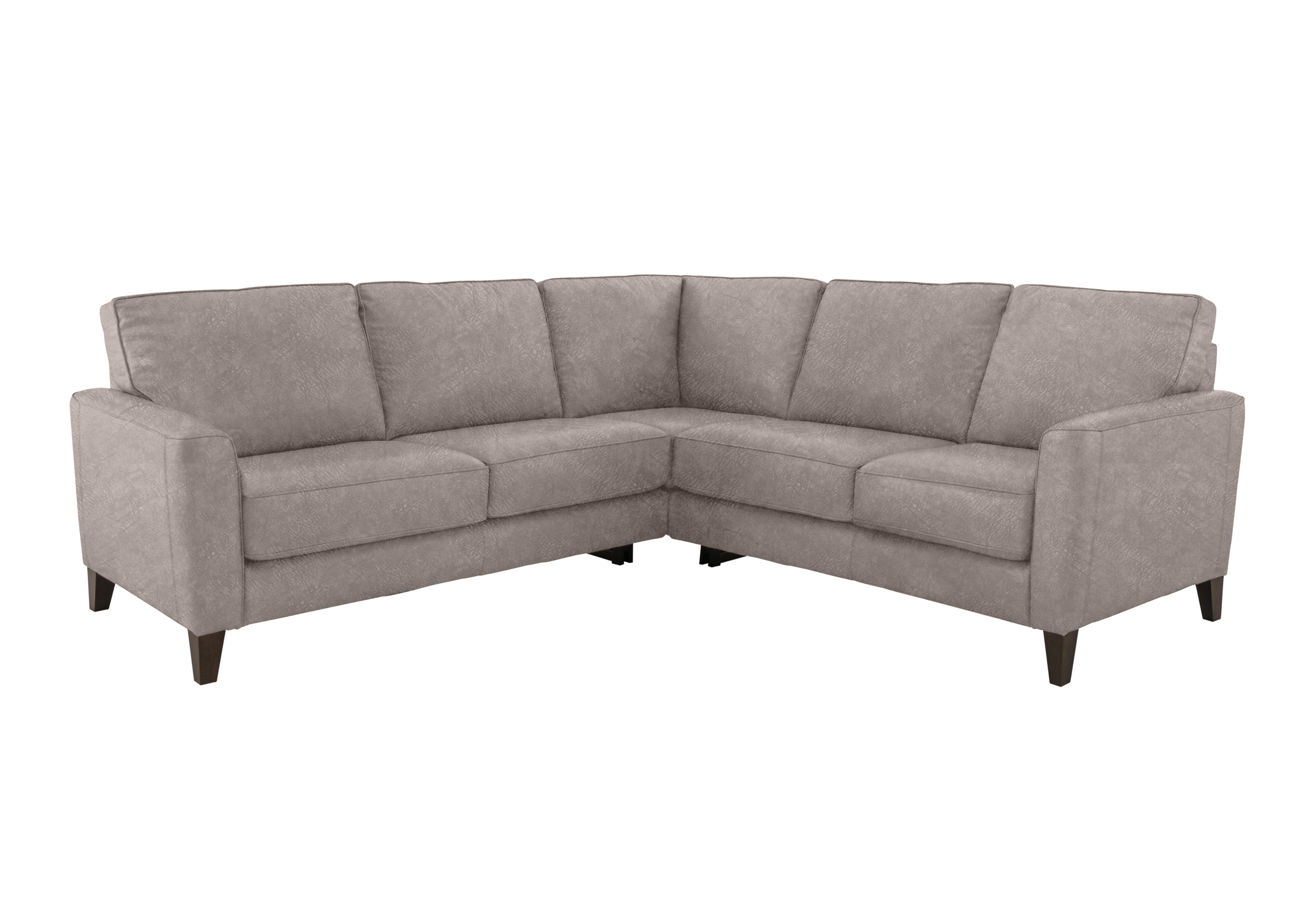 Brondby Large Fabric Corner Sofa in Bfa-Bnn-R28 Grey on Furniture Village