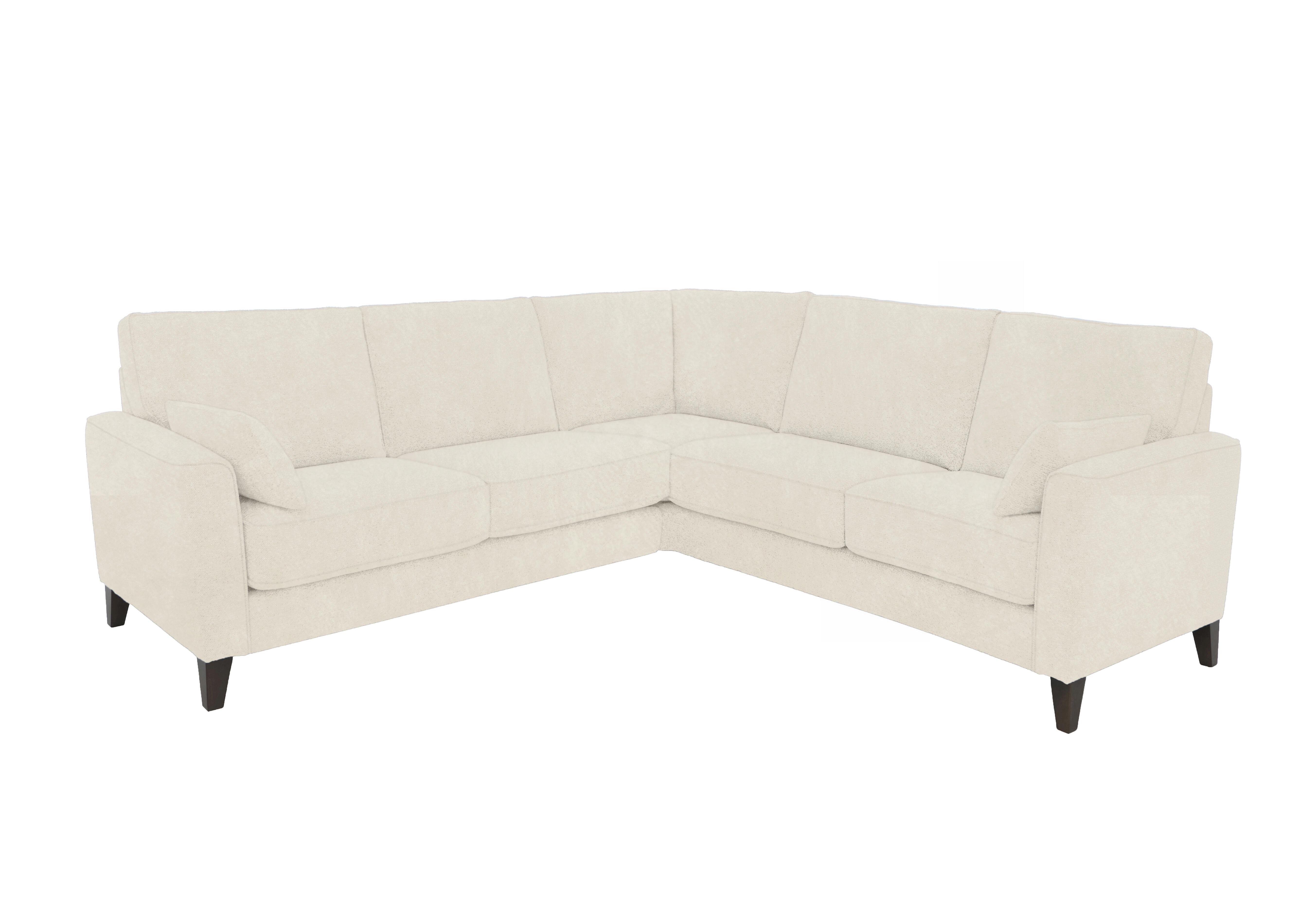 Brondby Large Fabric Corner Sofa in Fab-Dab-R06 Beige on Furniture Village
