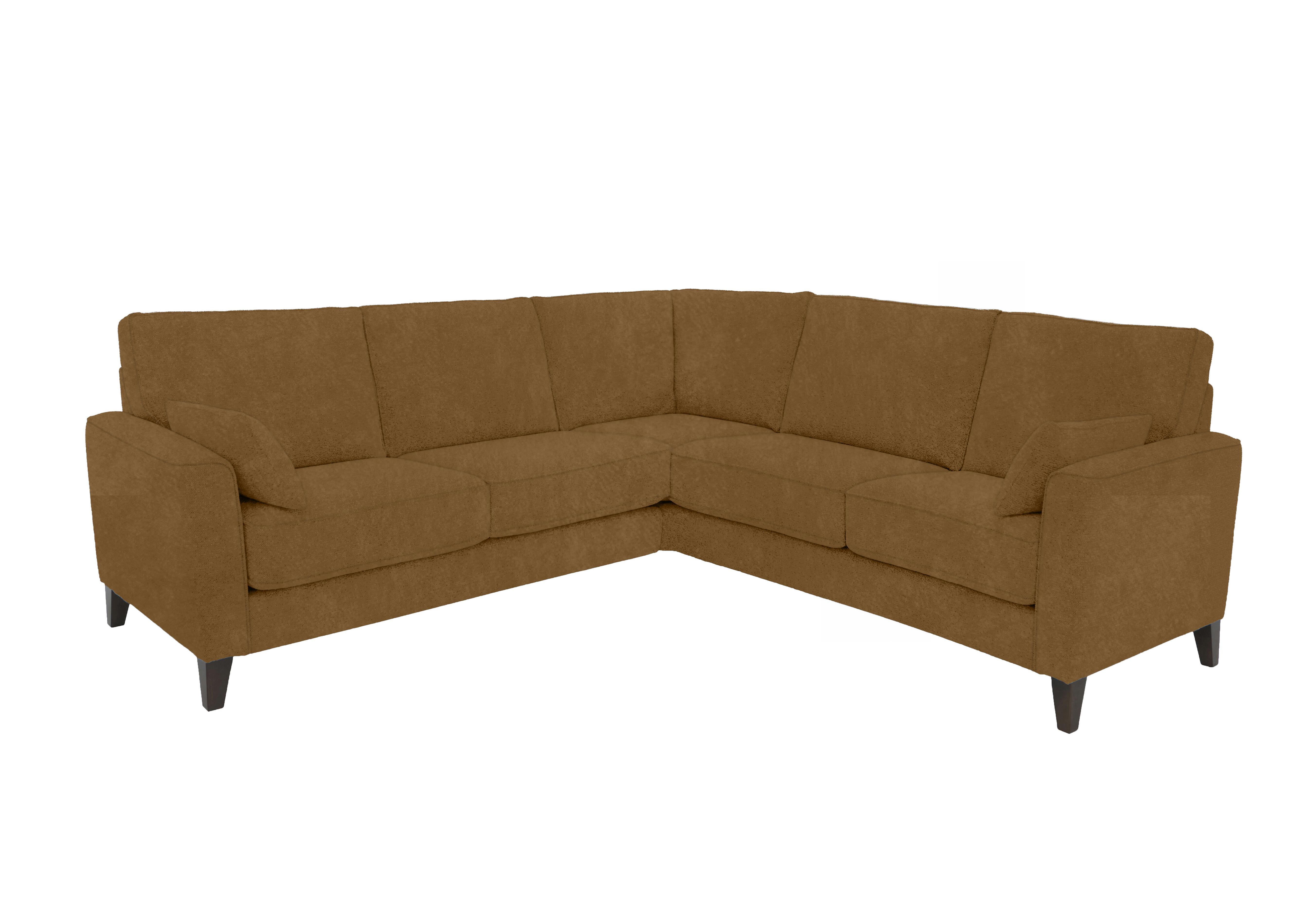 Brondby Large Fabric Corner Sofa in Fab-Dab-R11 Fennelseed on Furniture Village