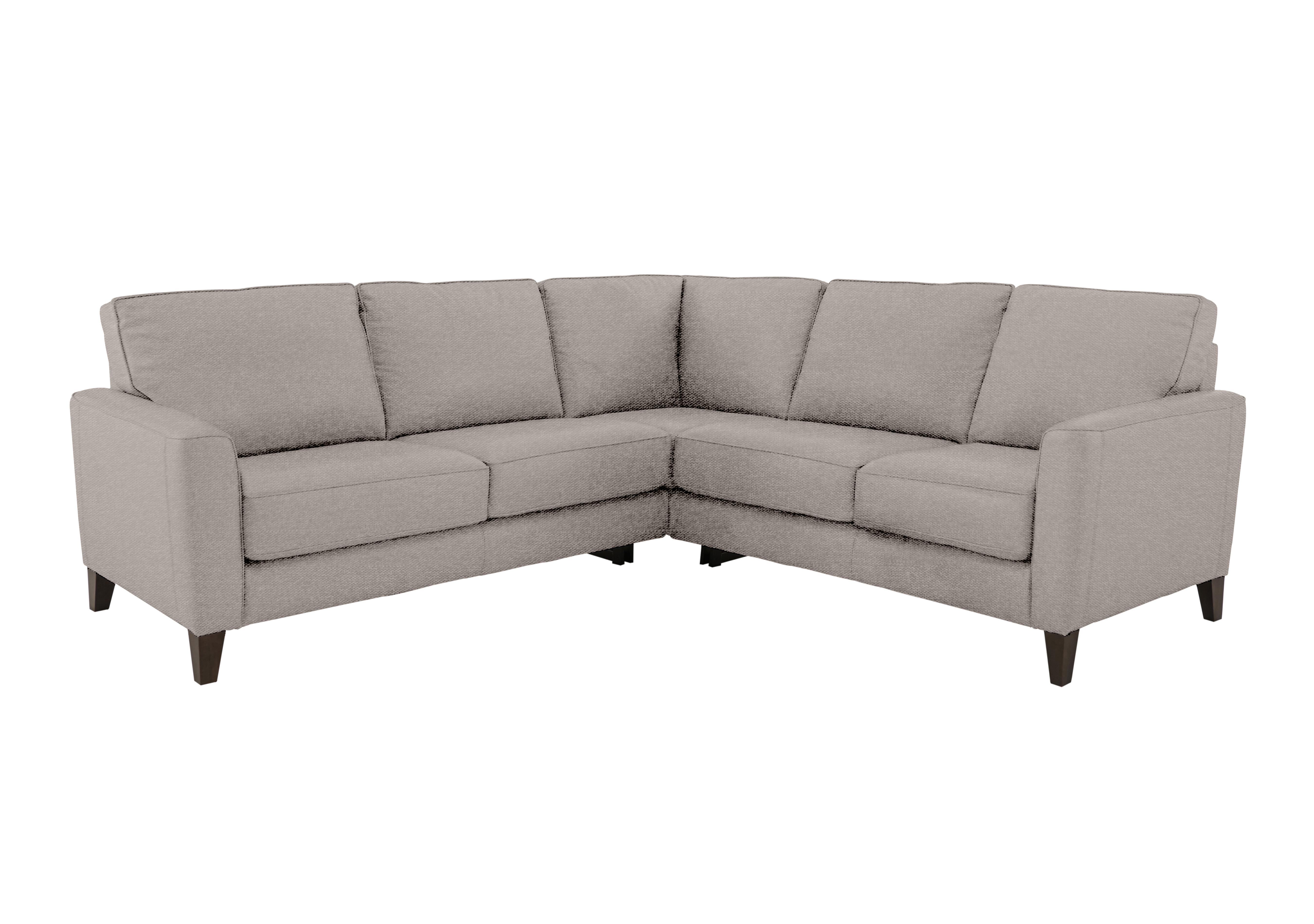Brondby Large Fabric Corner Sofa in Fab-Ska-R40 Wild Dove on Furniture Village