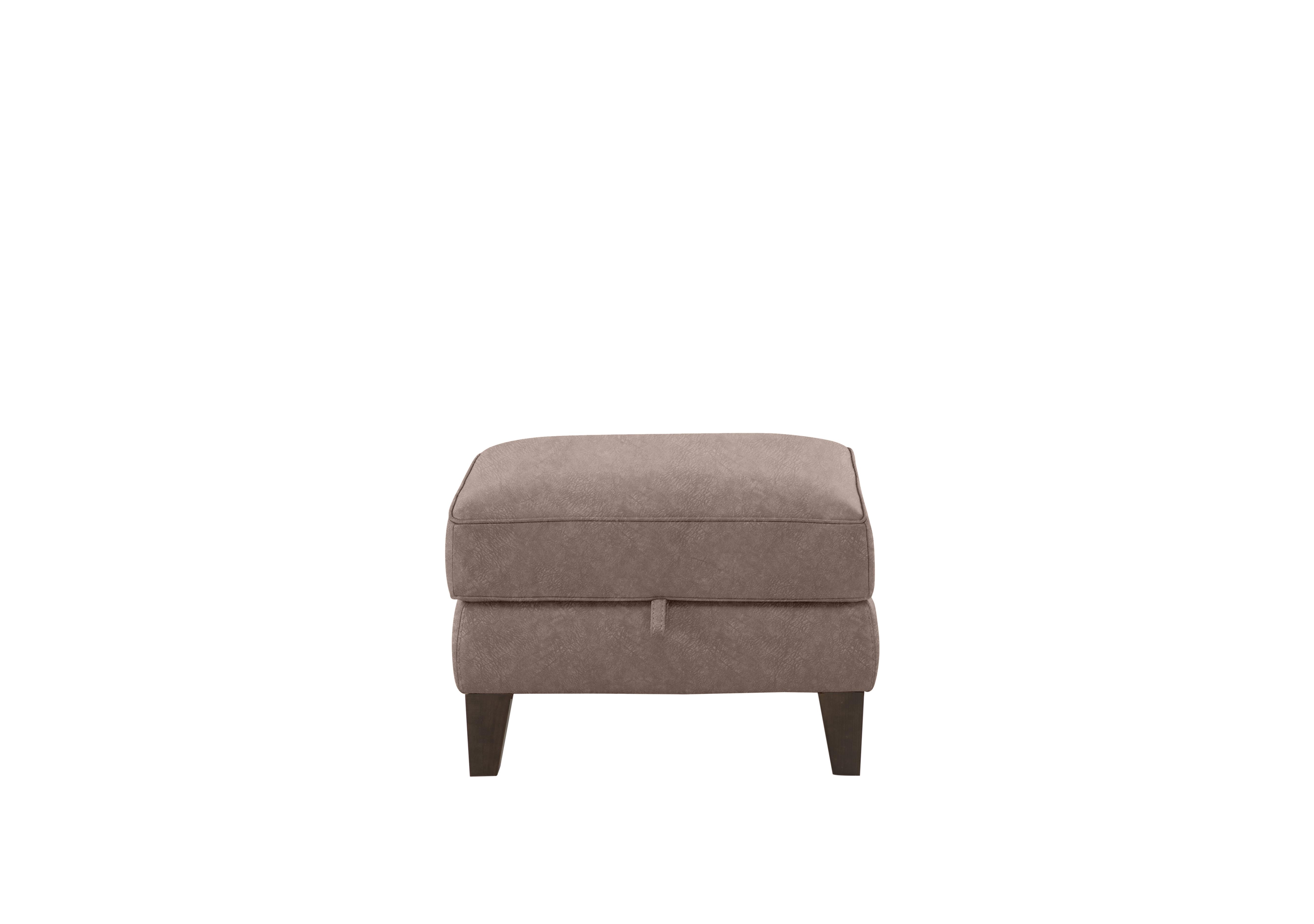 Brondby Fabric Storage Footstool in Bfa-Bnn-R29 Mink on Furniture Village