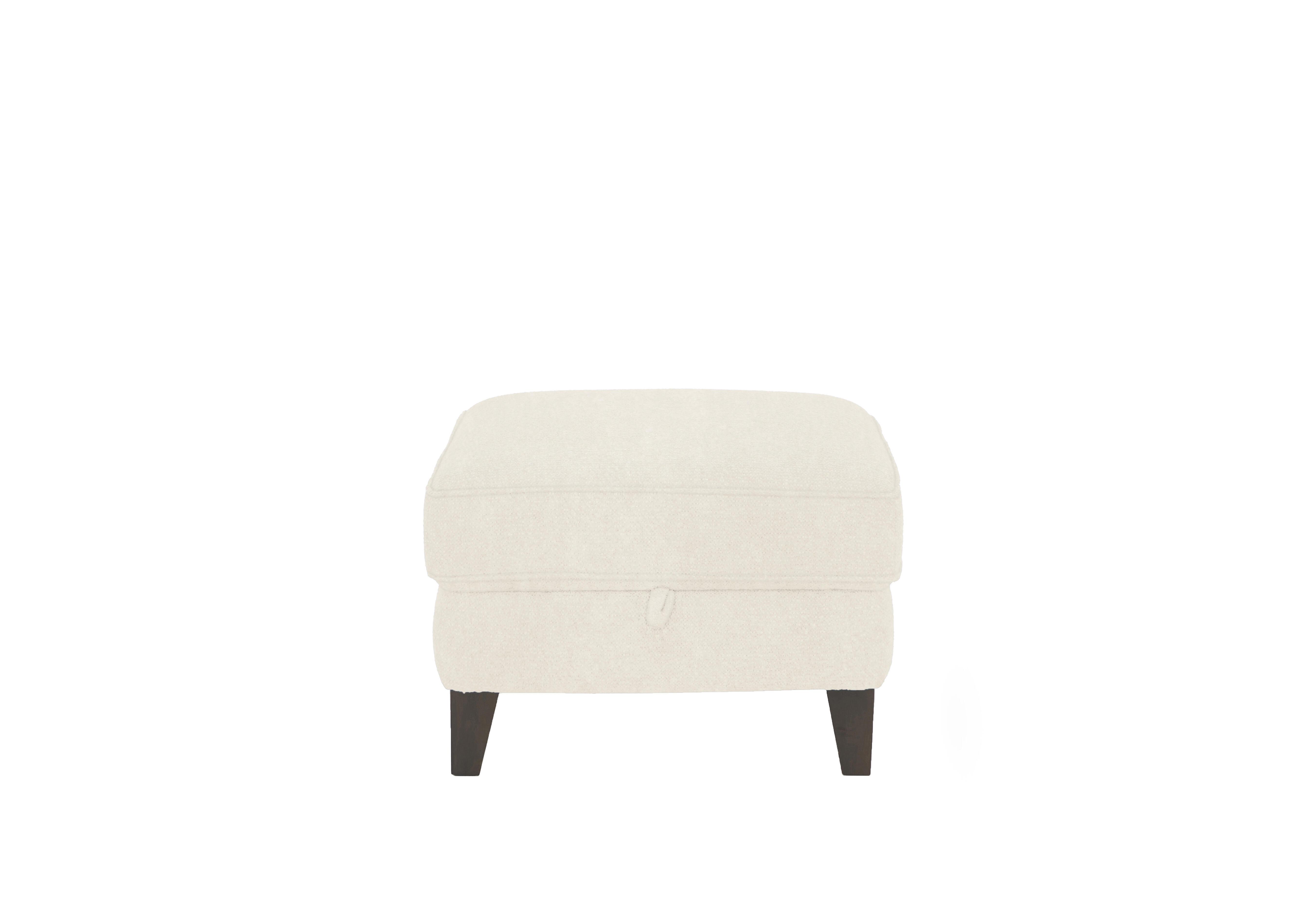 Brondby Fabric Storage Footstool in Fab-Dab-R05 Cream on Furniture Village