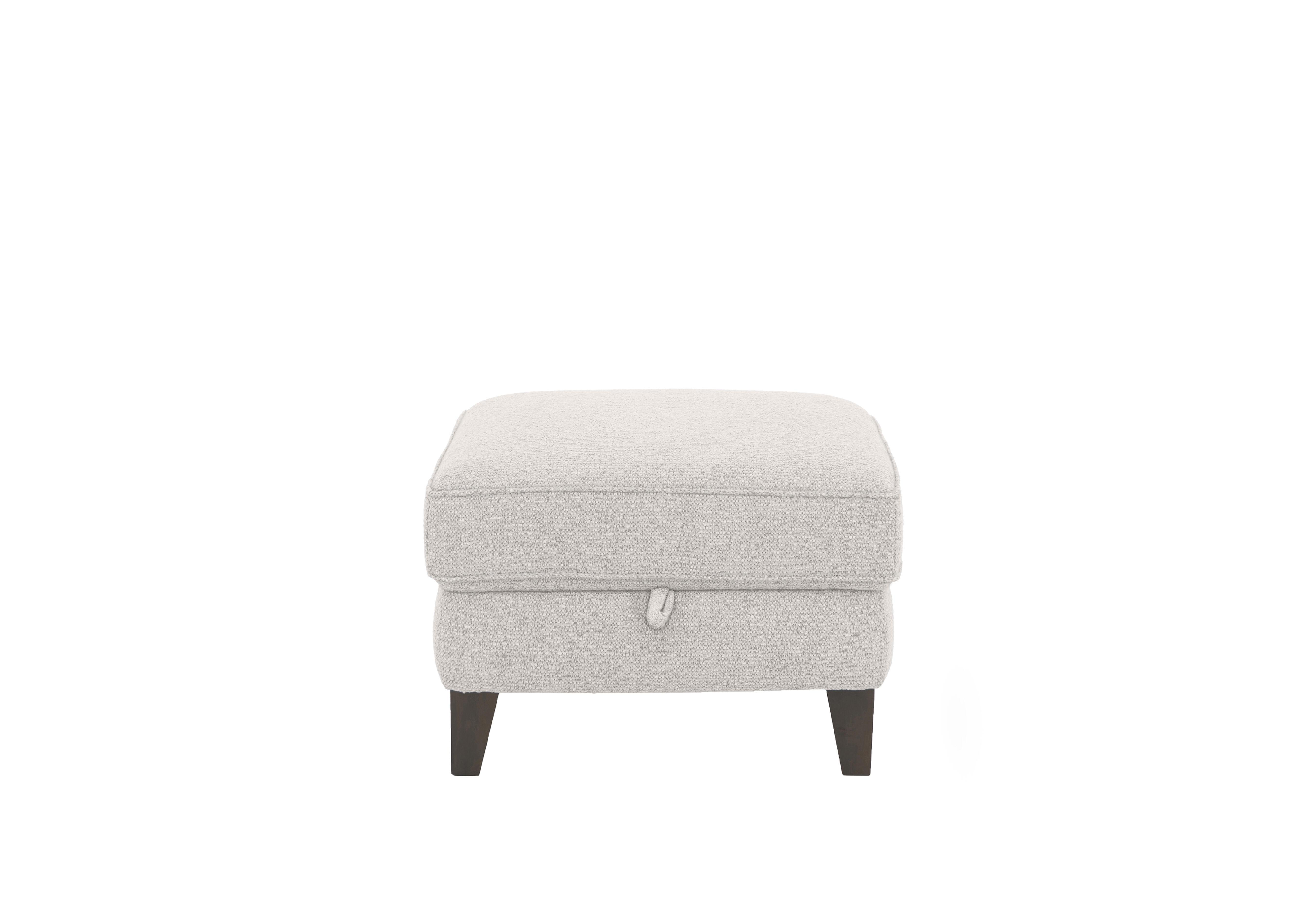 Brondby Fabric Storage Footstool in Fab-Mil-R120 Mink on Furniture Village