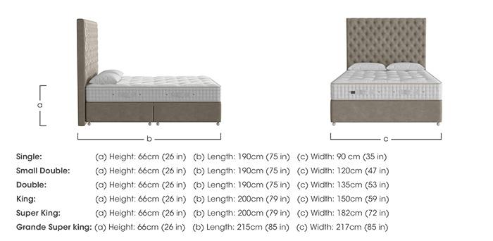 Tiara Superb Divan Set in  on Furniture Village