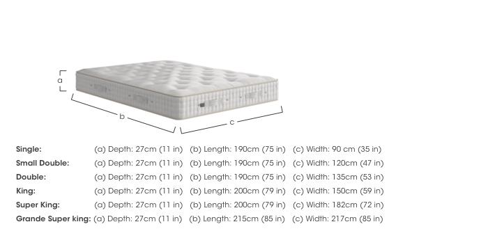 Tiara Superb Mattress in  on Furniture Village