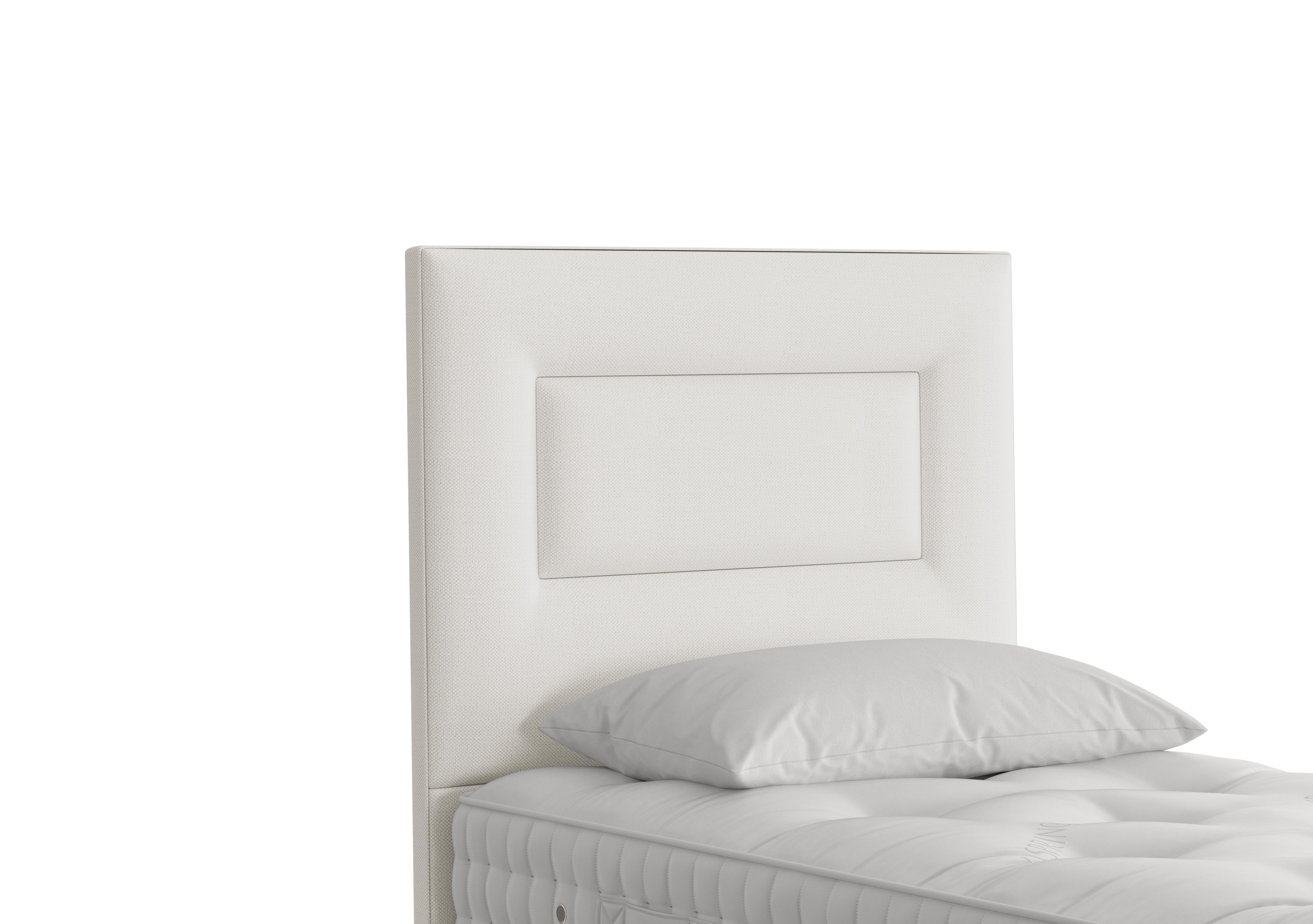 Enyo Floor Standing Headboard in 1011 Chess Cream on Furniture Village