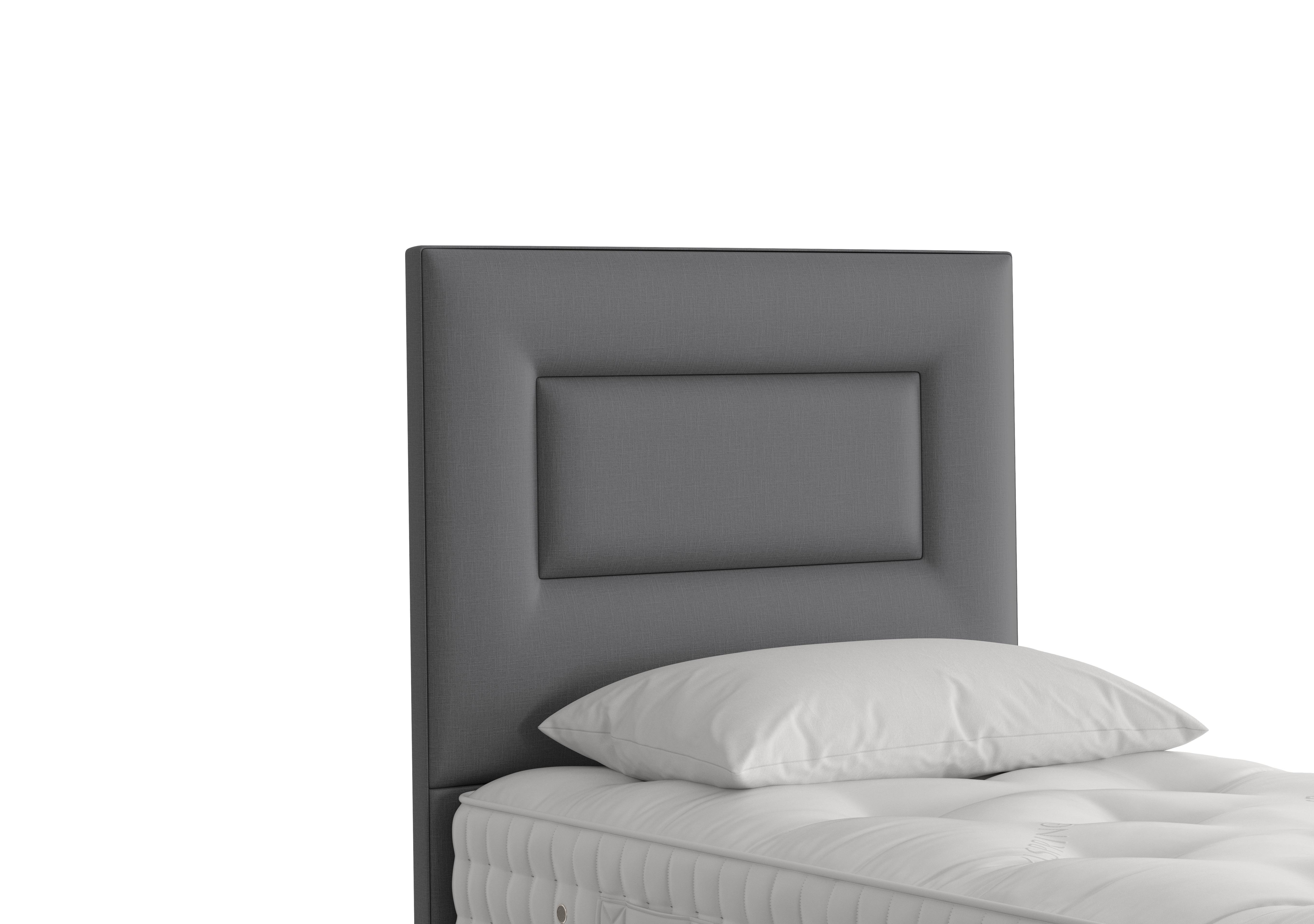 Enyo Floor Standing Headboard in 2027 Gem Prussia on Furniture Village