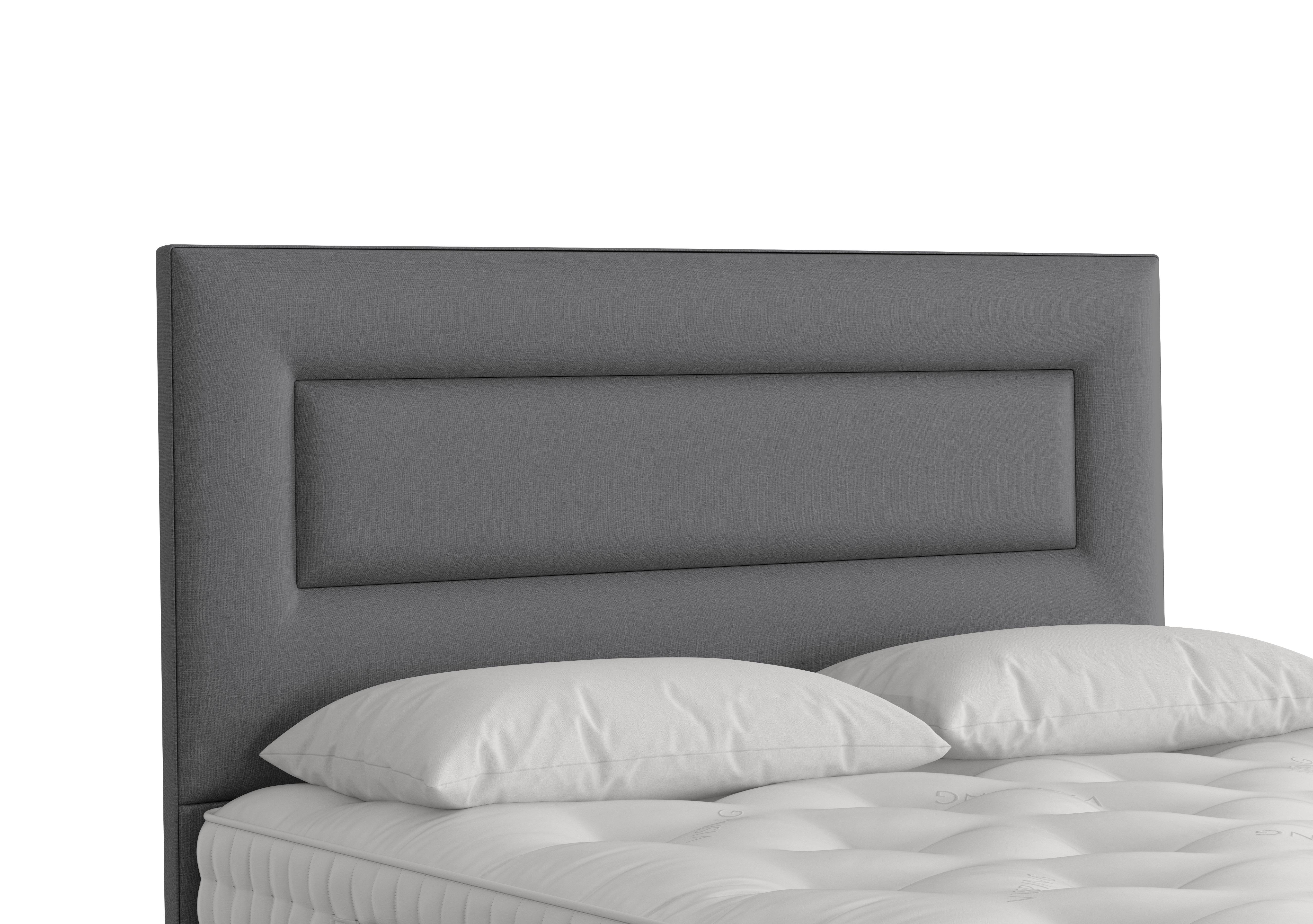 Enyo Floor Standing Headboard in 2027 Gem Prussia on Furniture Village