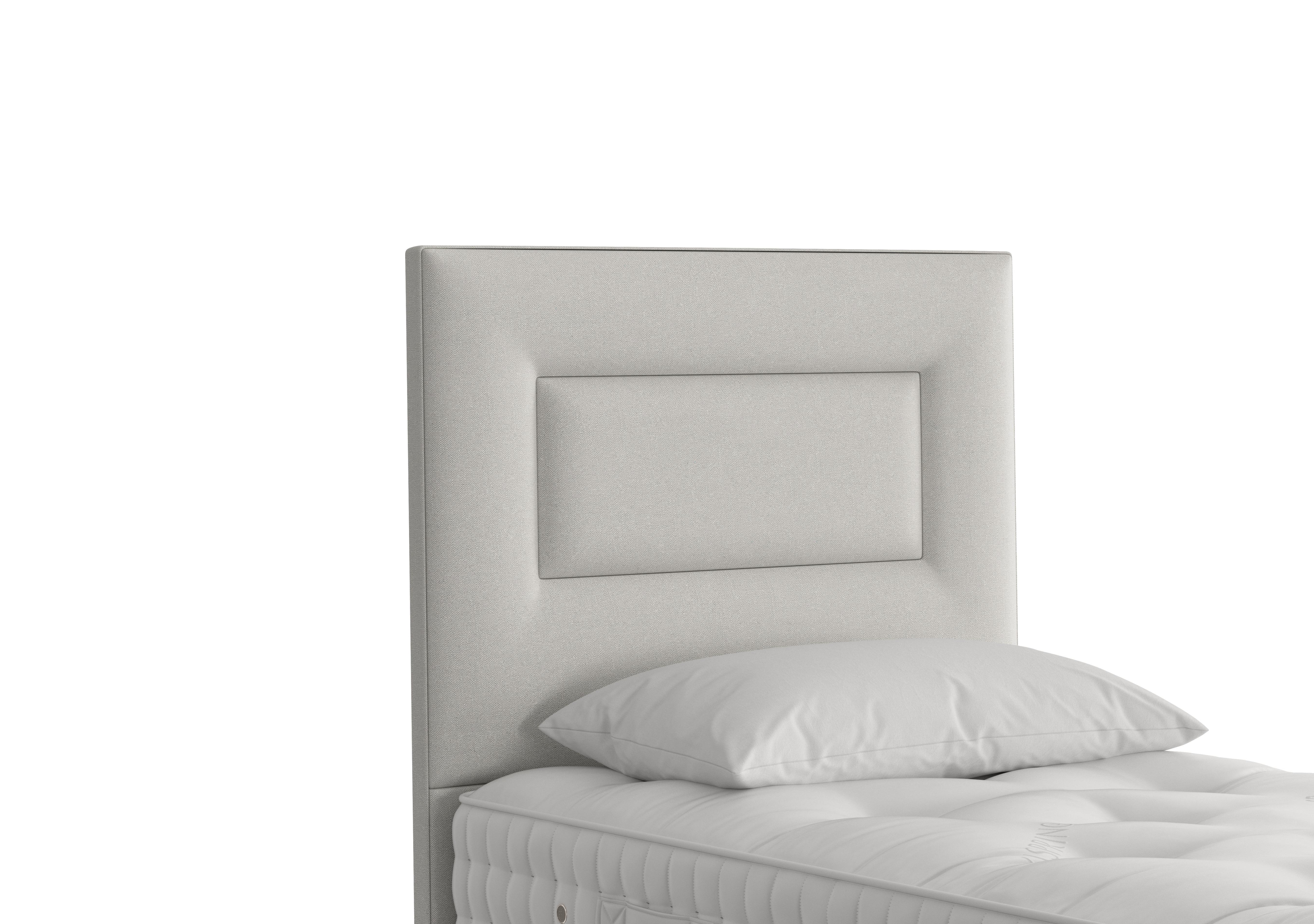 Enyo Floor Standing Headboard in 2030 Canvas Clay on Furniture Village