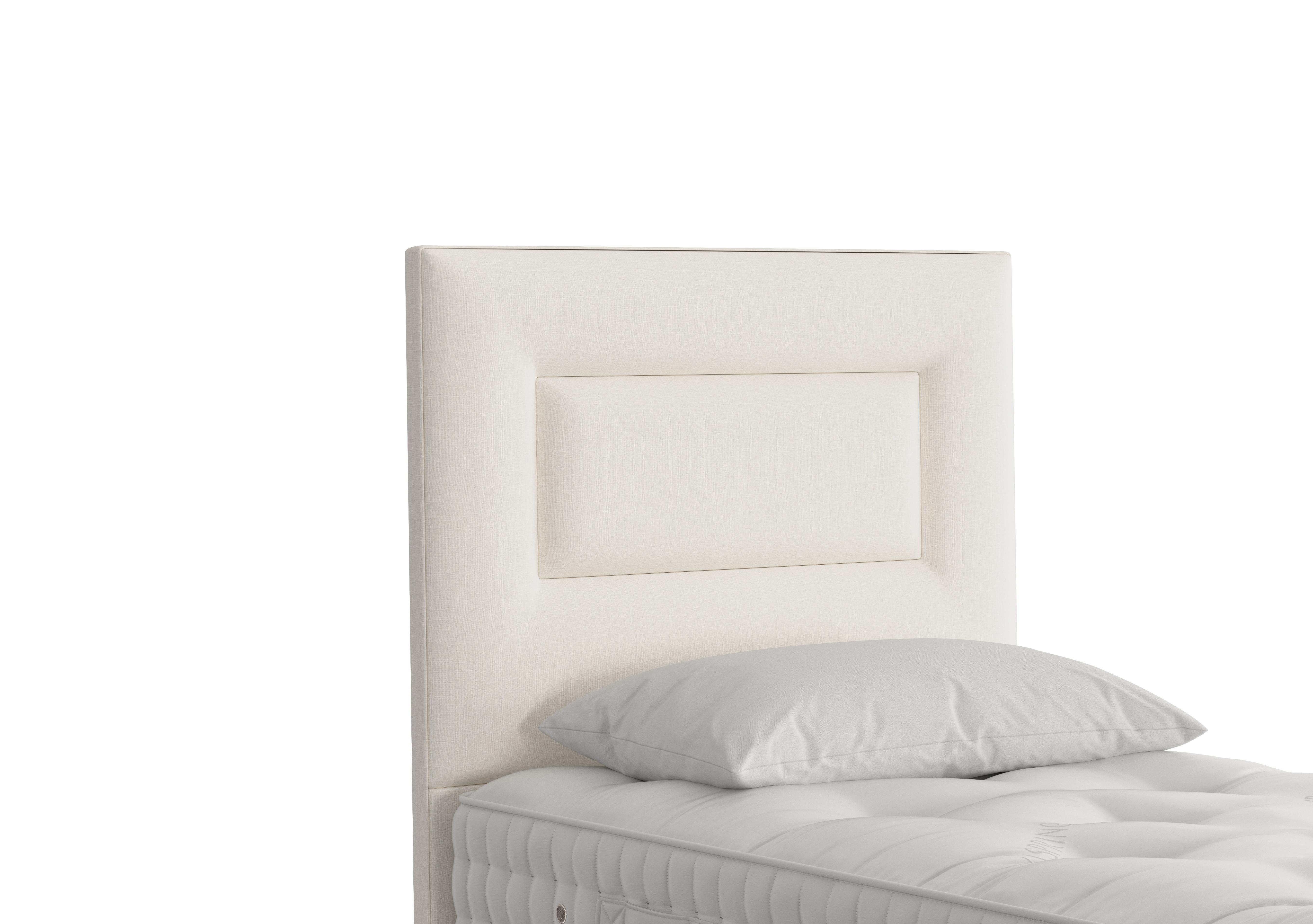 Enyo Floor Standing Headboard in 2084 Gem Cream on Furniture Village