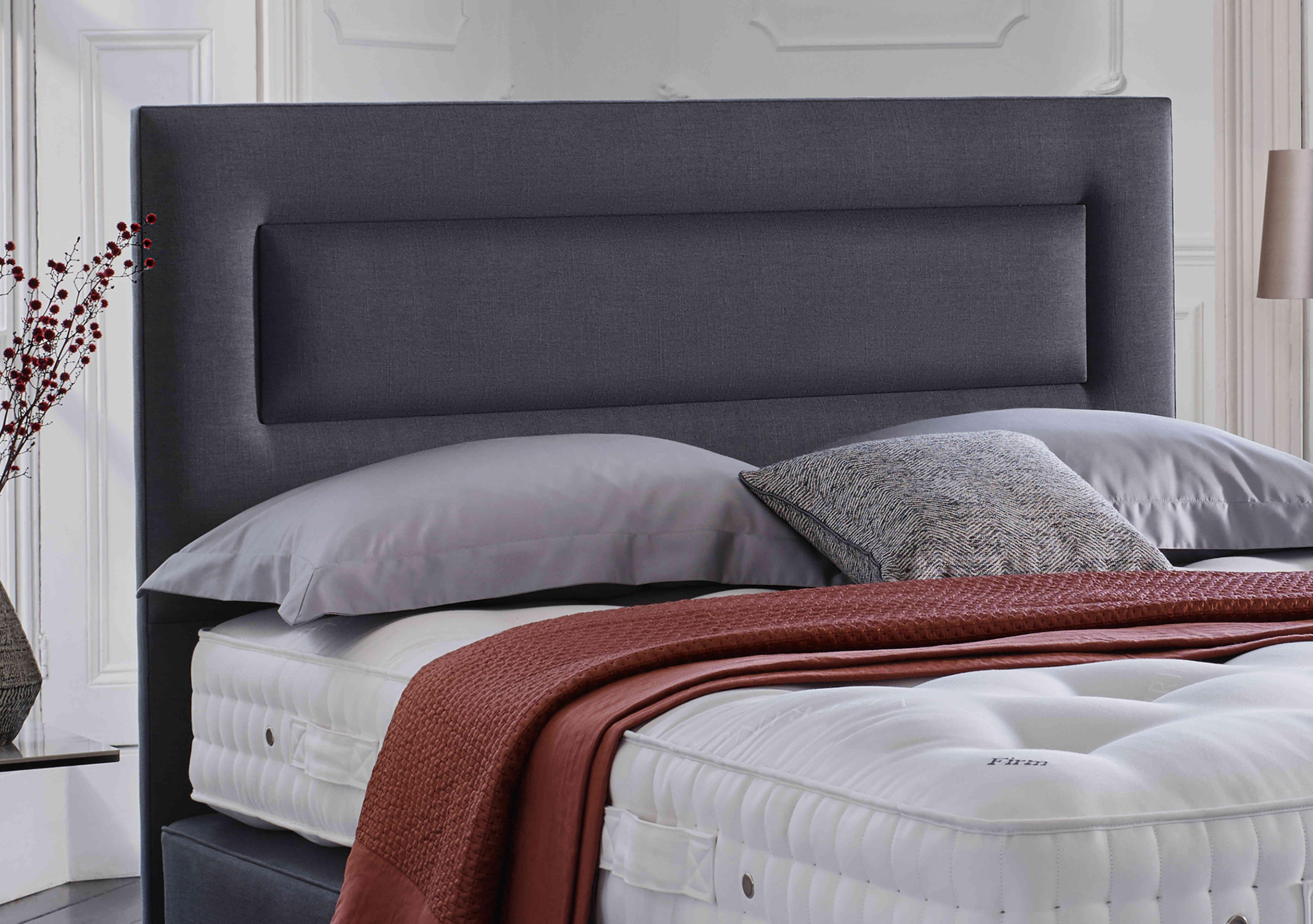 Enyo Floor Standing Headboard in  on Furniture Village