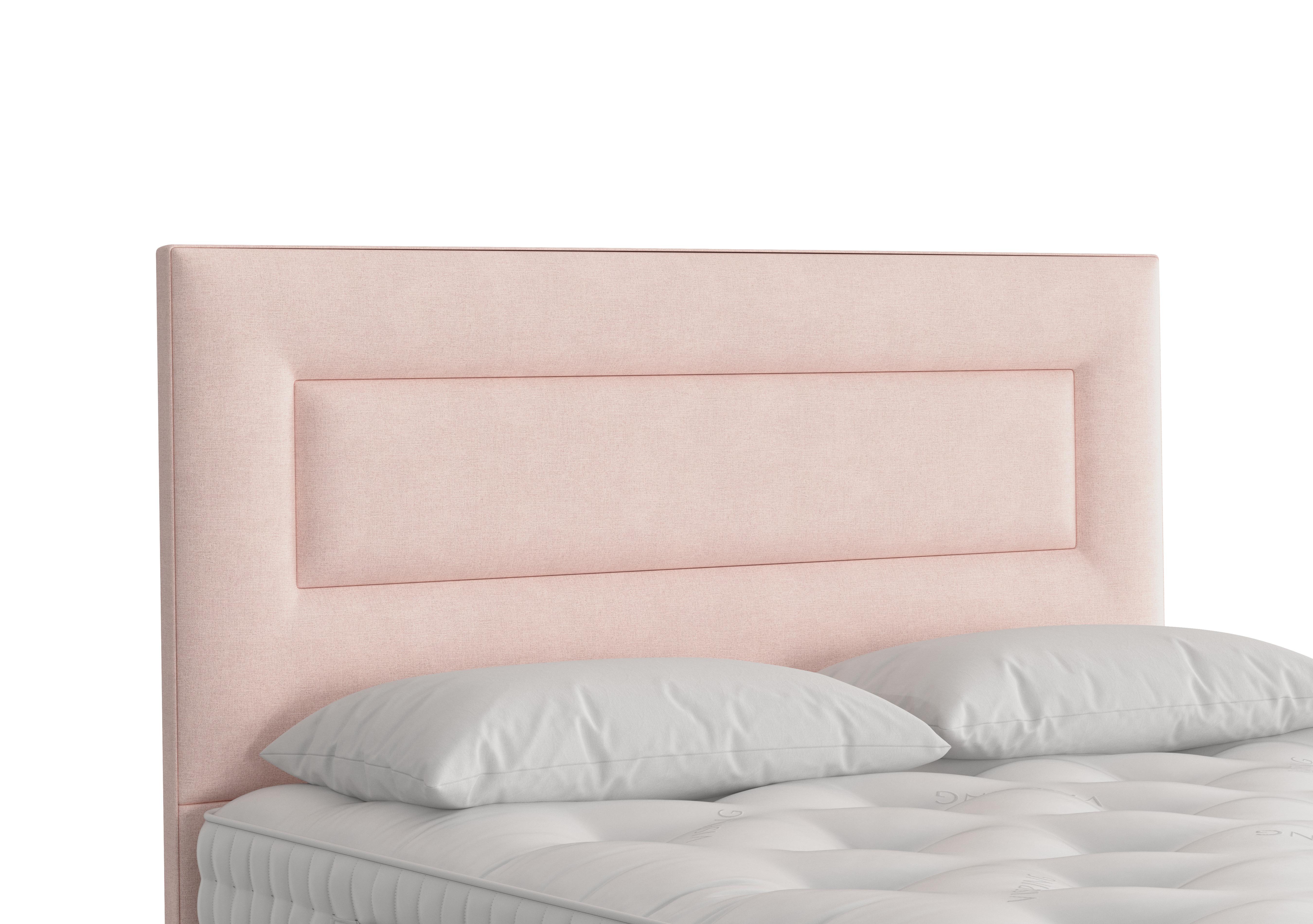 Enyo Floor Standing Headboard in 2116 Touch Rose on Furniture Village