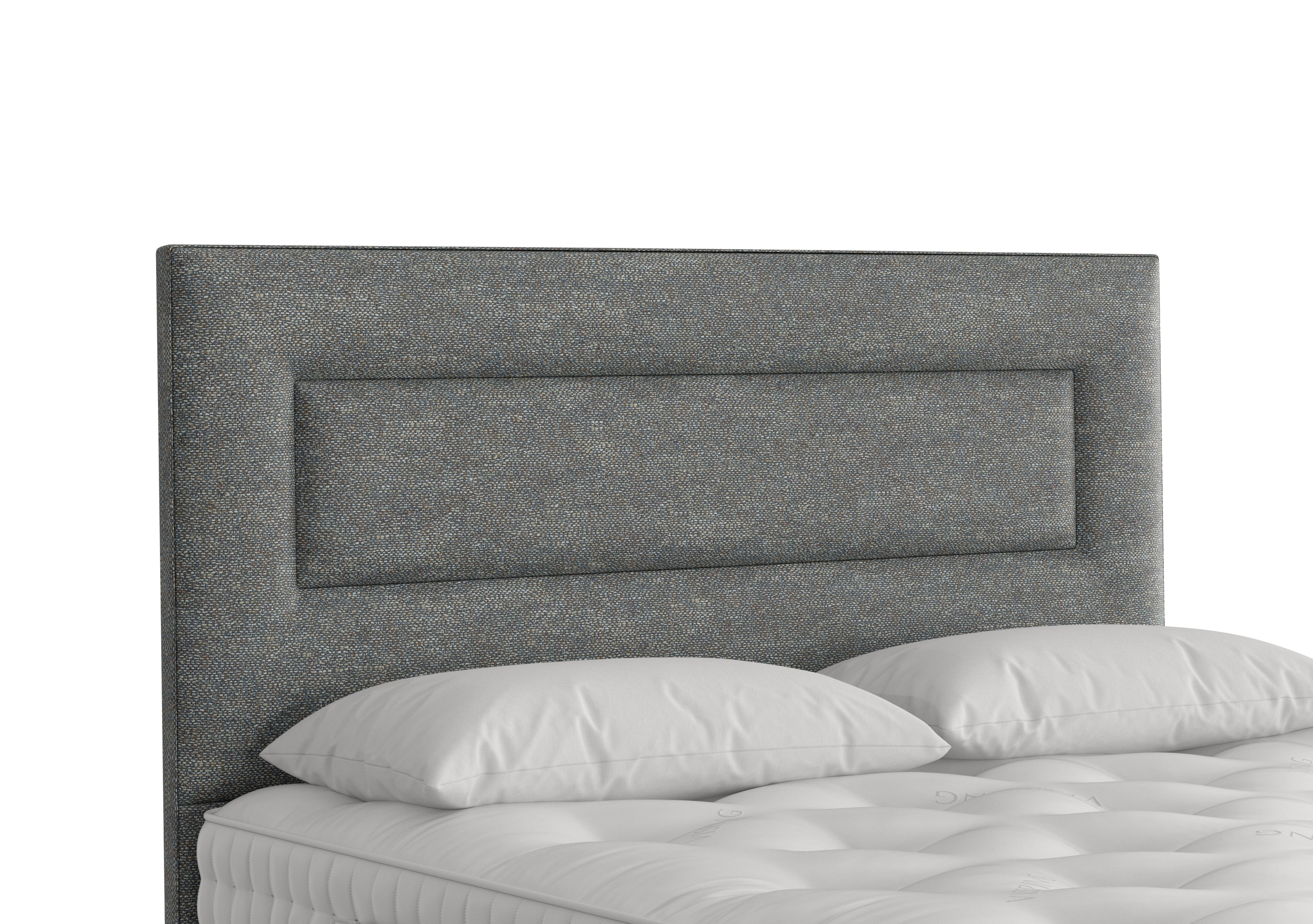 Enyo Floor Standing Headboard in 2148 Boucle Sodalite on Furniture Village