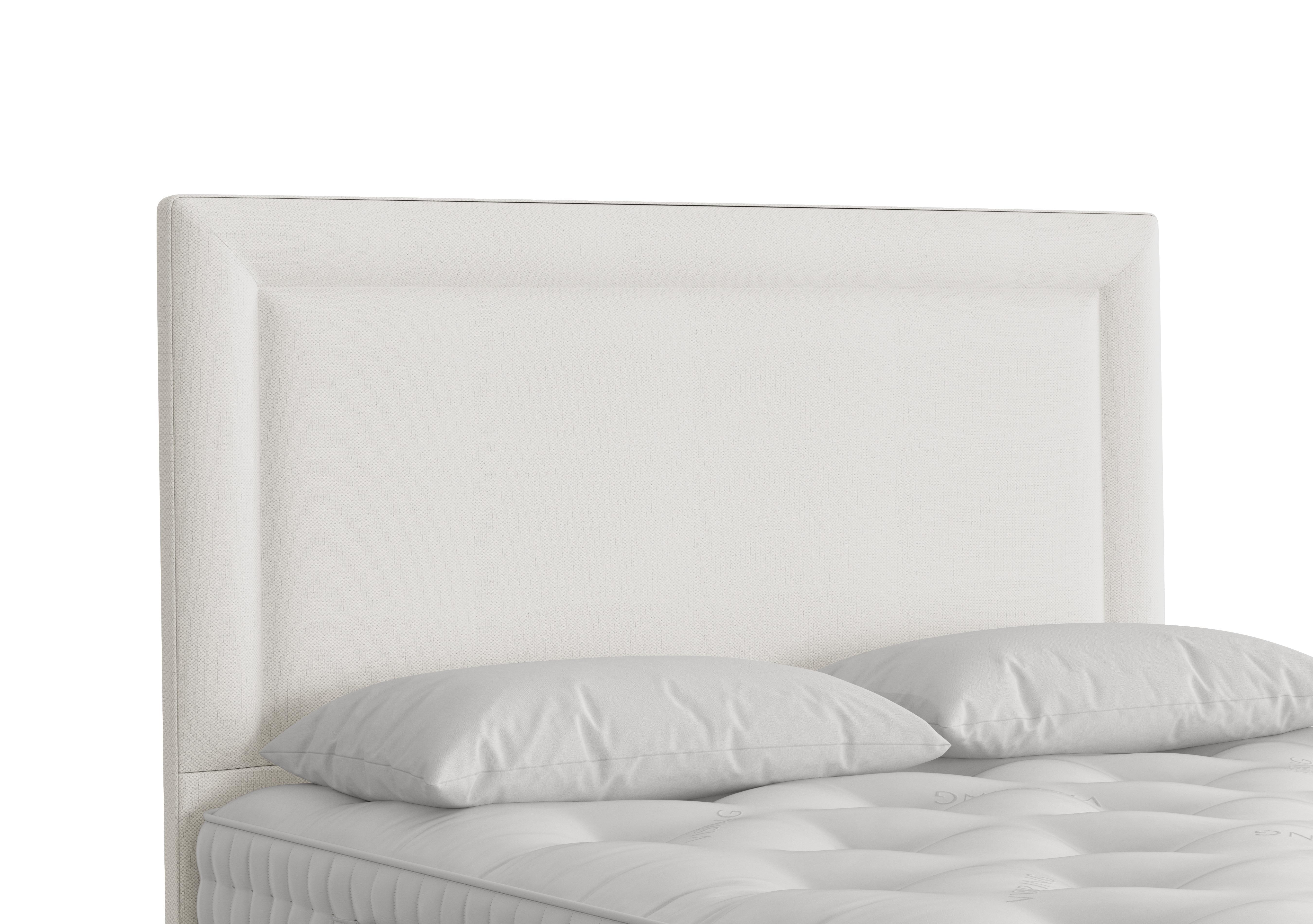 Helios Floor Standing Headboard in 1011 Chess Cream on Furniture Village