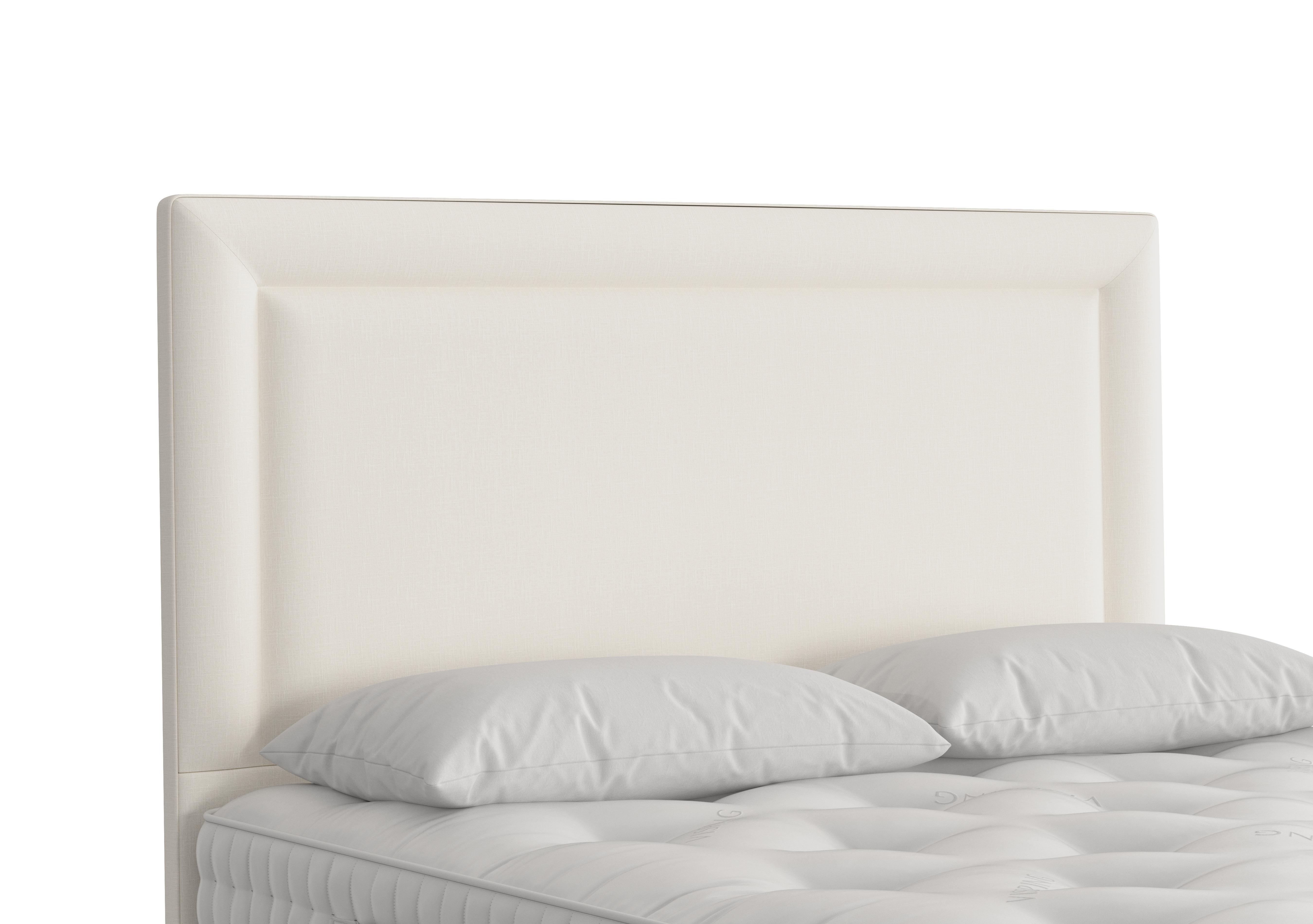 Helios Floor Standing Headboard in 2084 Gem Cream on Furniture Village