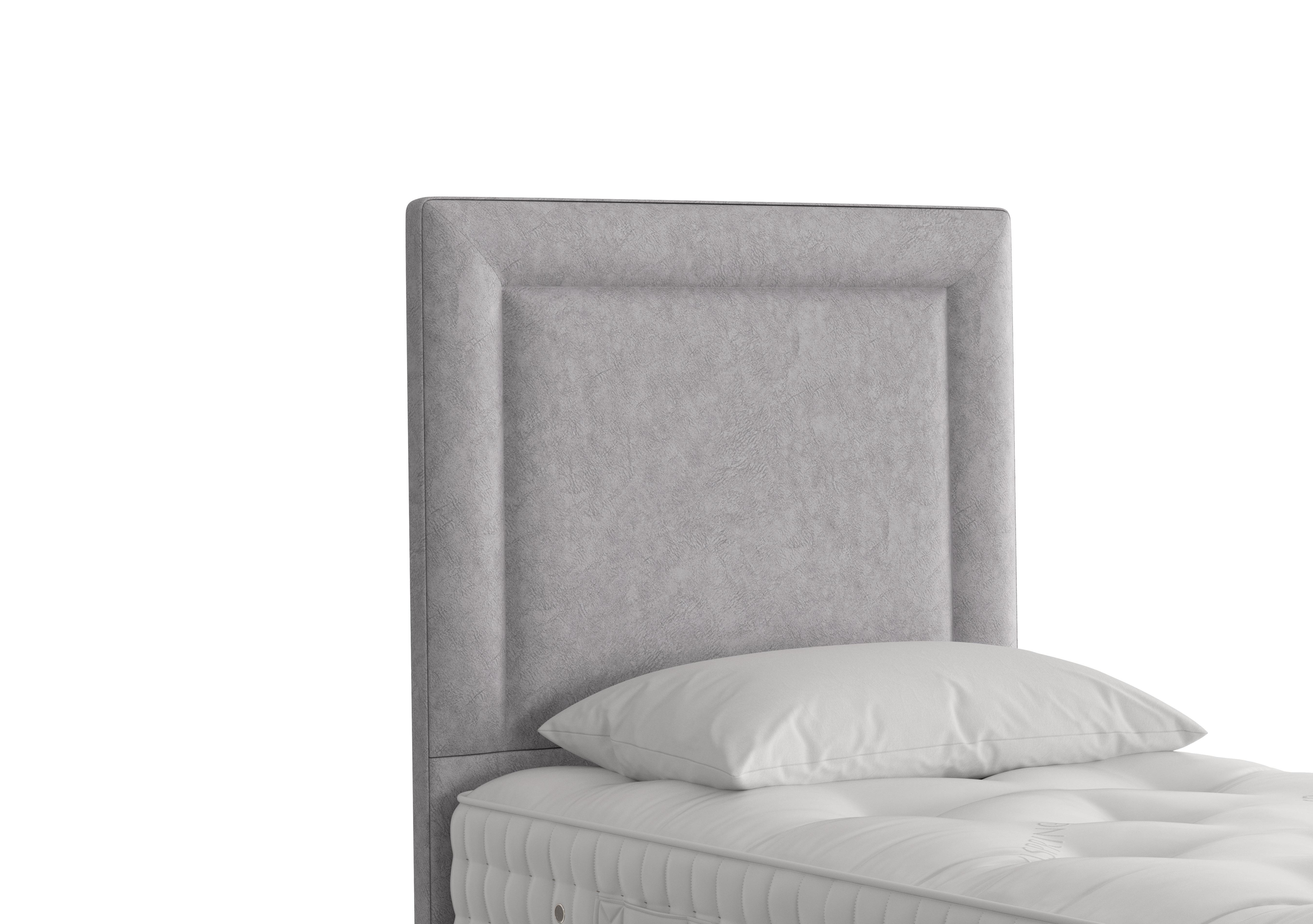 Helios Floor Standing Headboard in 2303 Marble Silver on Furniture Village