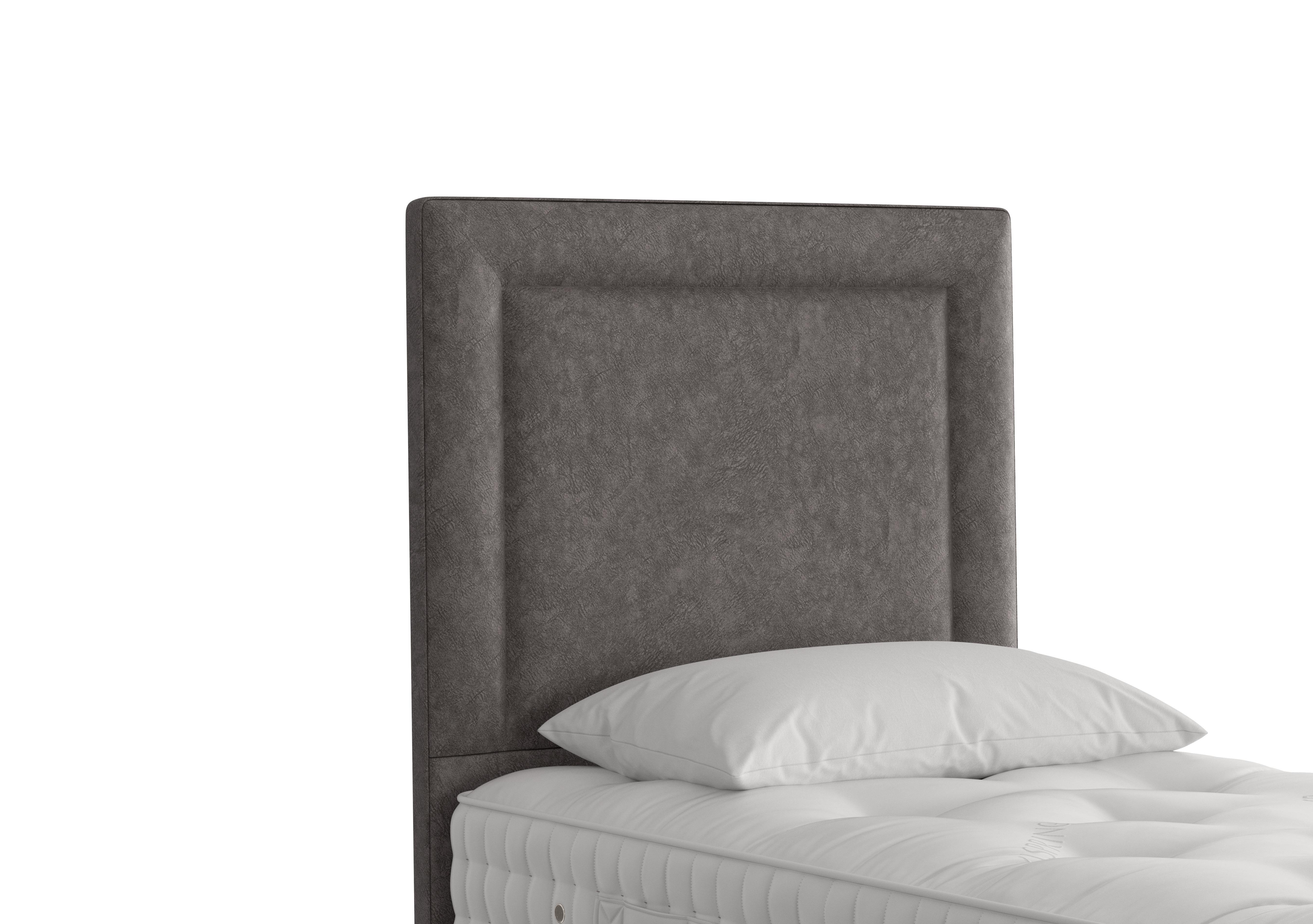 Helios Floor Standing Headboard in 2304 Marble Mink on Furniture Village