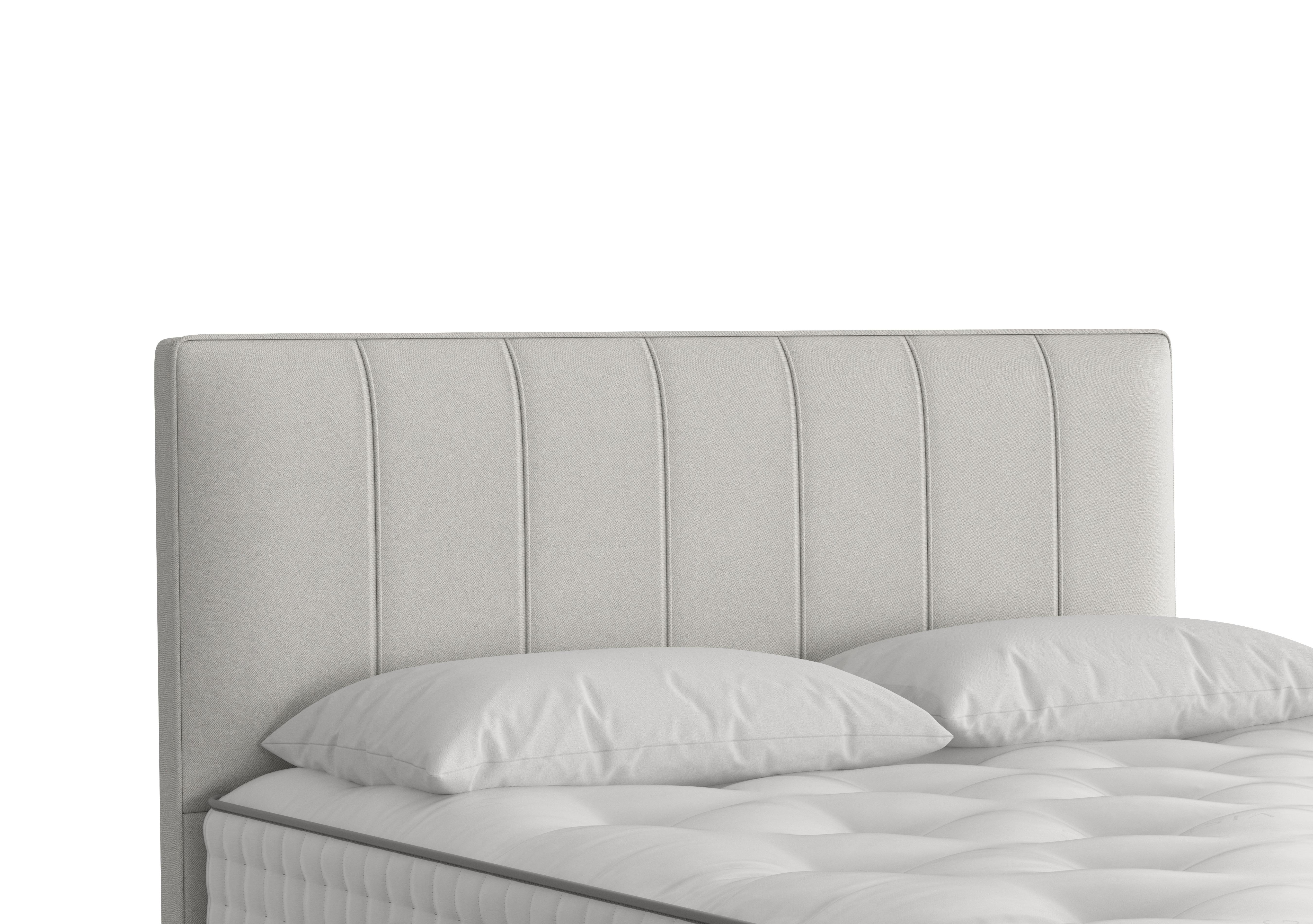 Hera Headboard in 2030 Canvas Clay on Furniture Village