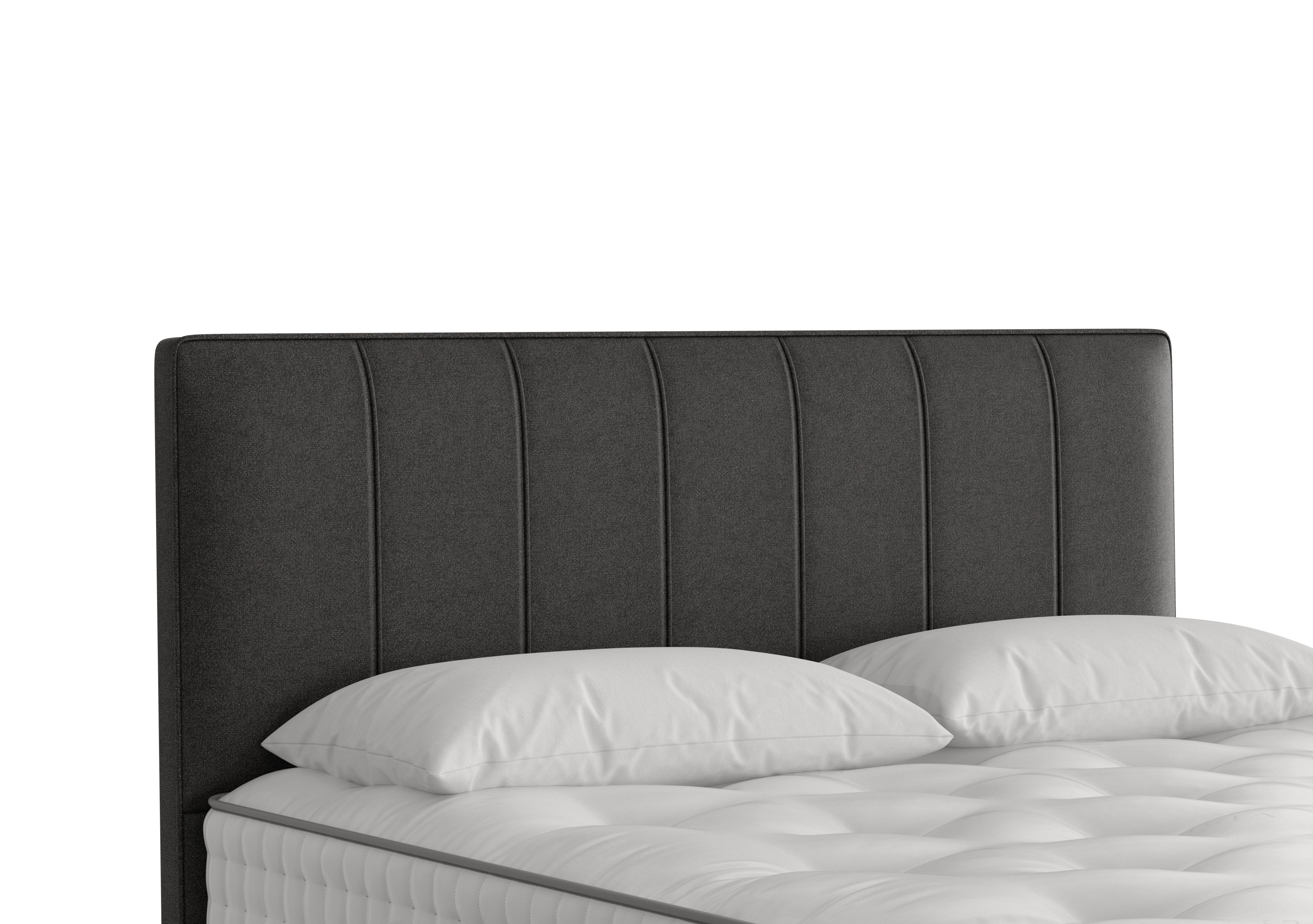 Hera Headboard in 2149 Boucle Graphite on Furniture Village
