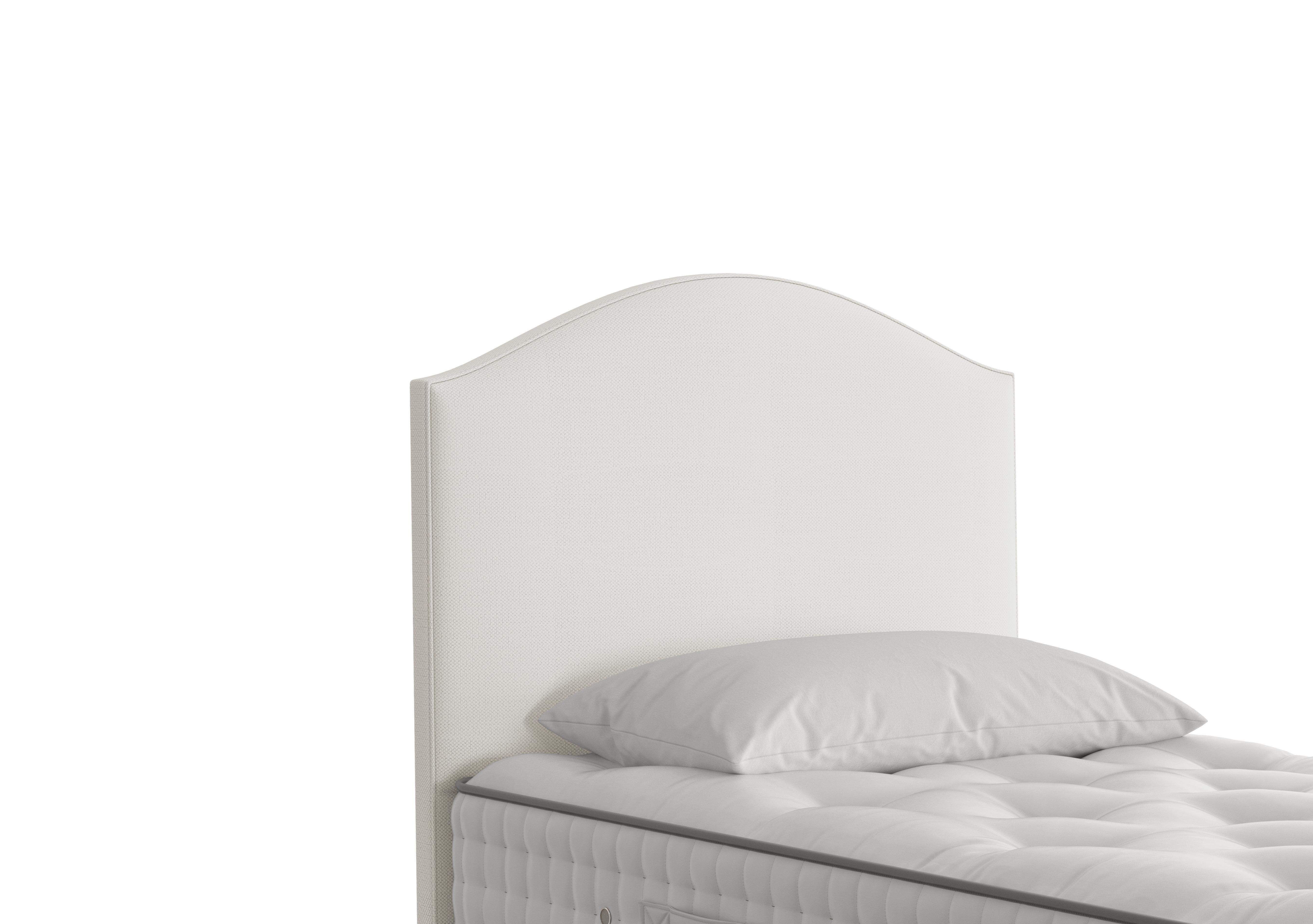 Iris Floor Standing Headboard in 1011 Chess Cream on Furniture Village