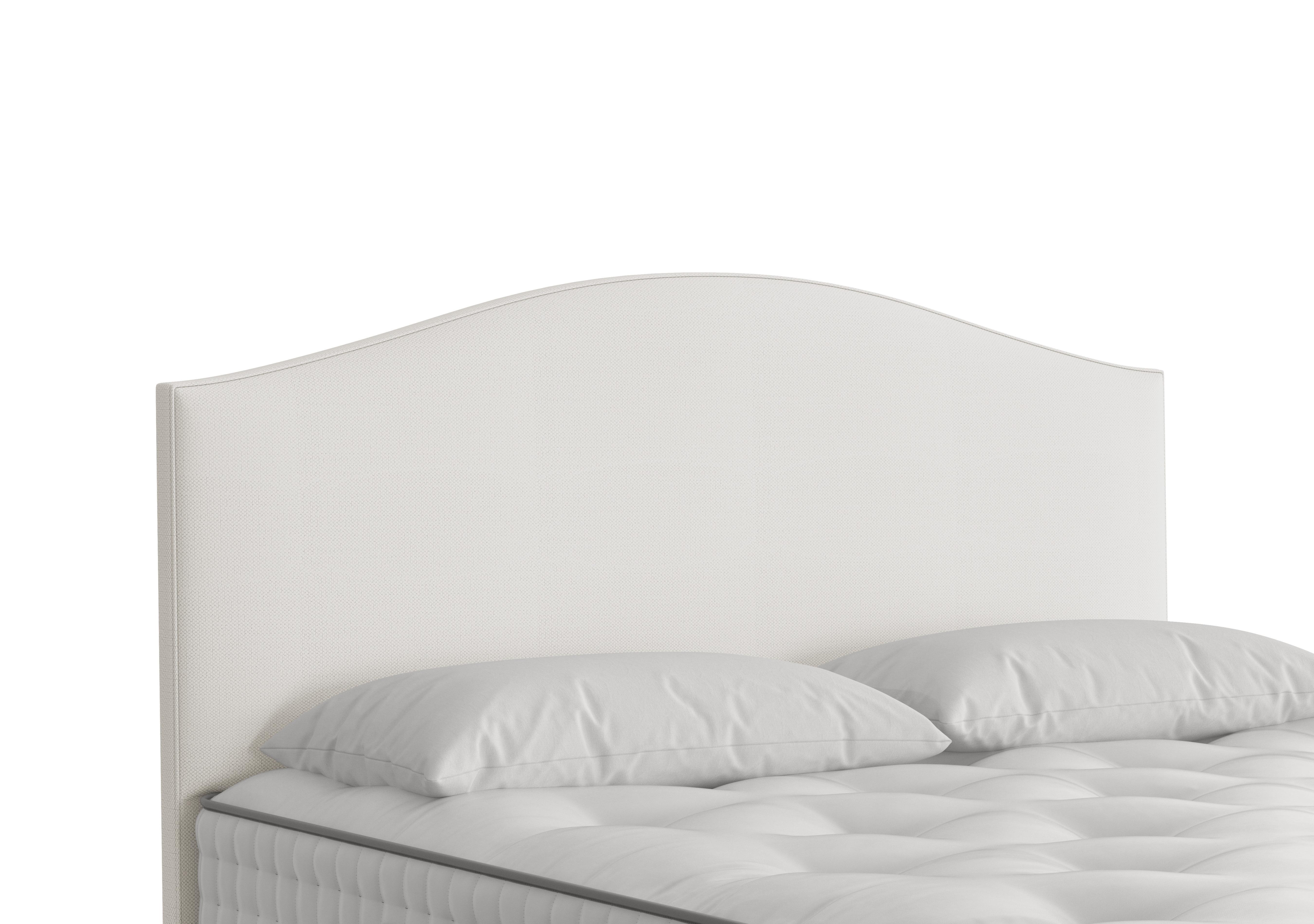 Iris Floor Standing Headboard in 1011 Chess Cream on Furniture Village