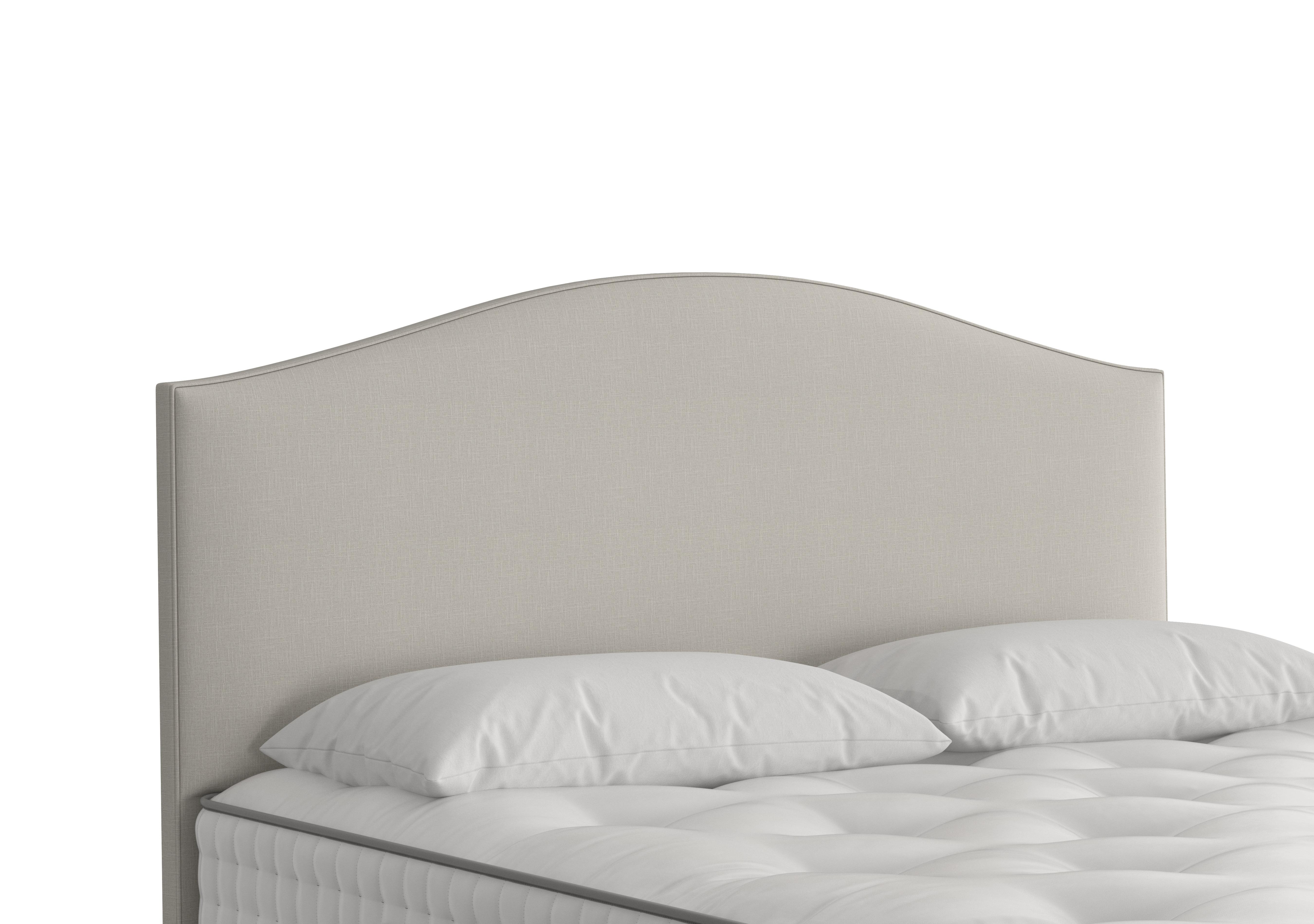 Iris Floor Standing Headboard in 2026 Gem Silver on Furniture Village