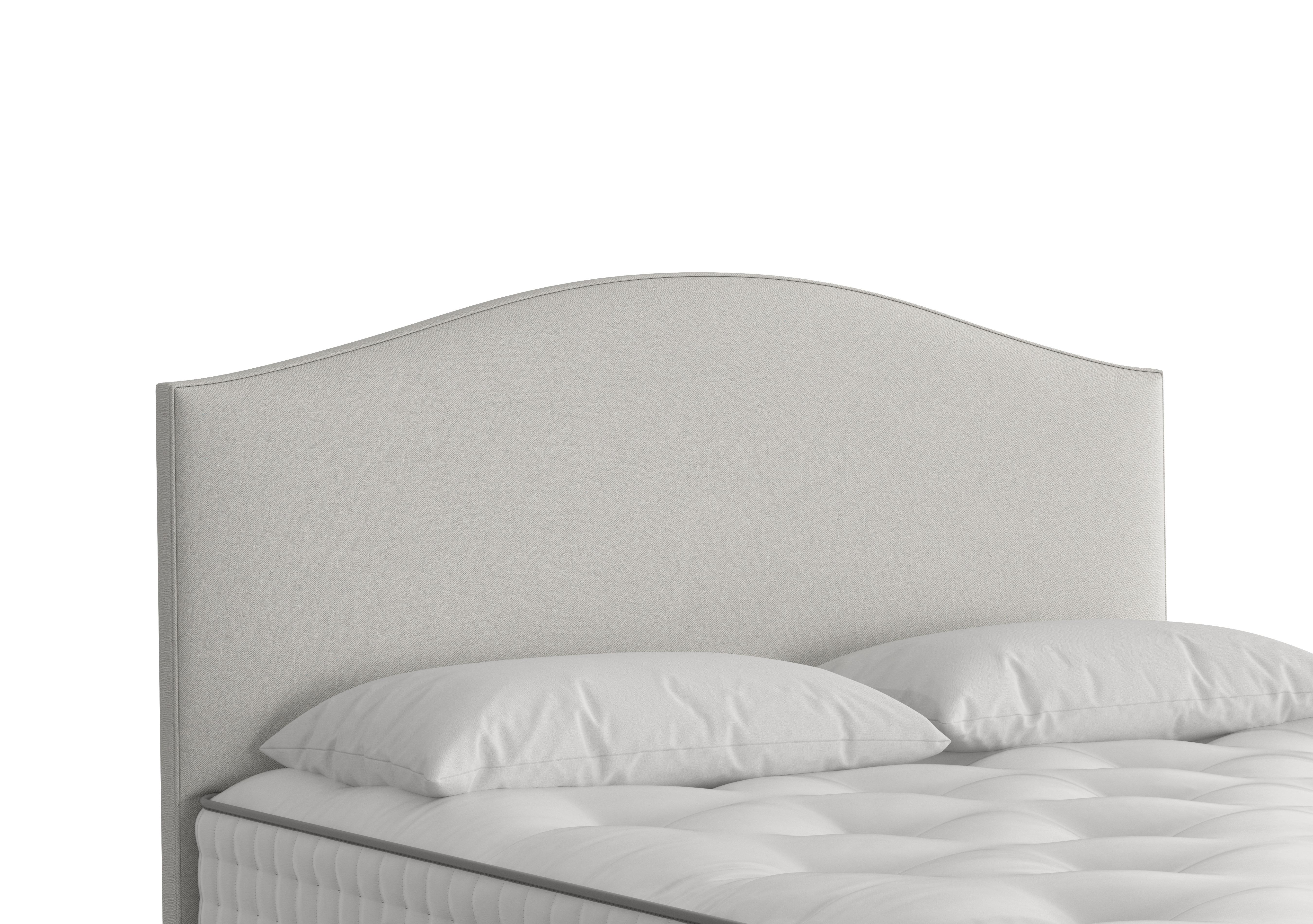 Iris Floor Standing Headboard in 2030 Canvas Clay on Furniture Village