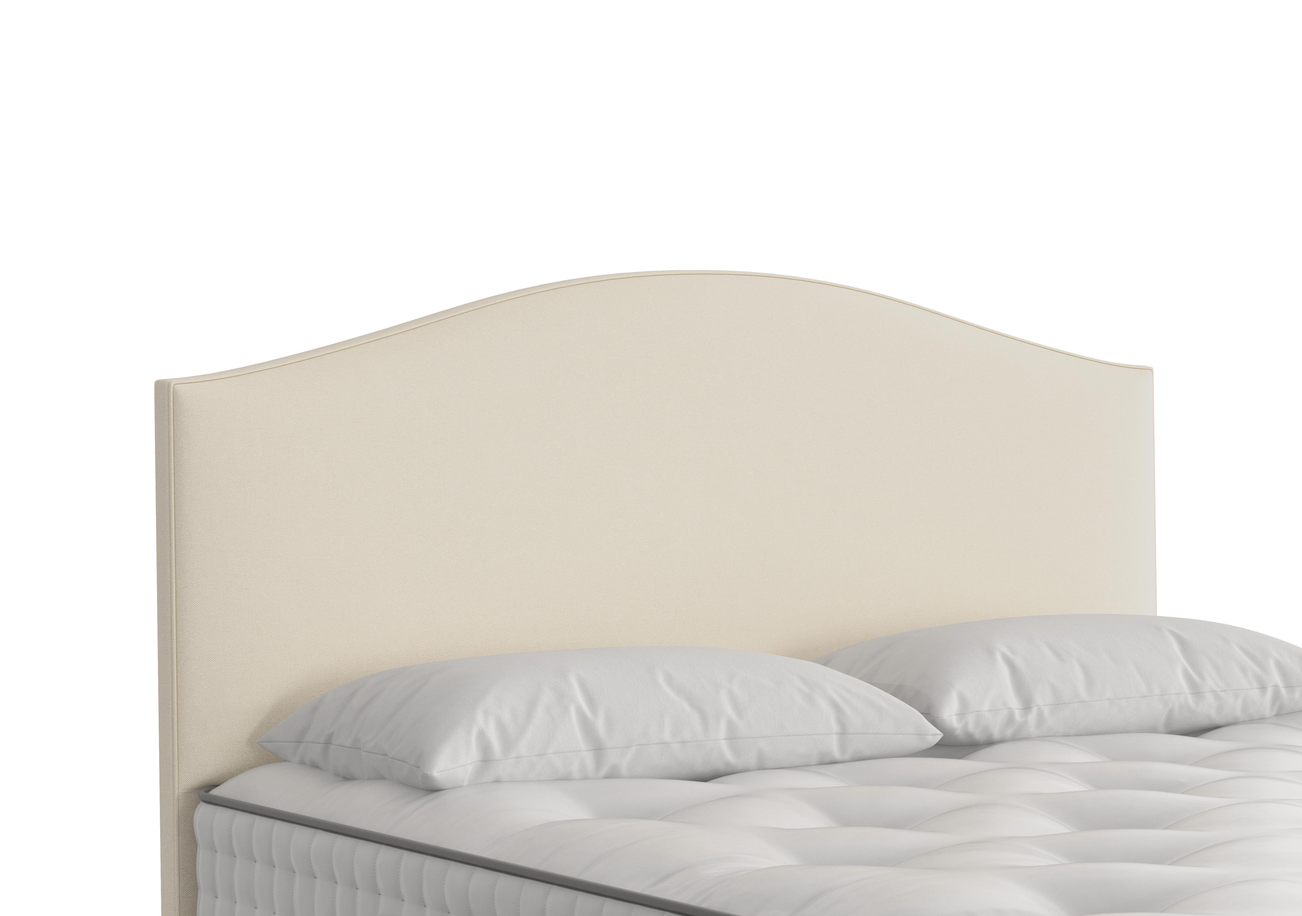 Iris Floor Standing Headboard in 2034 Canvas Sand on Furniture Village