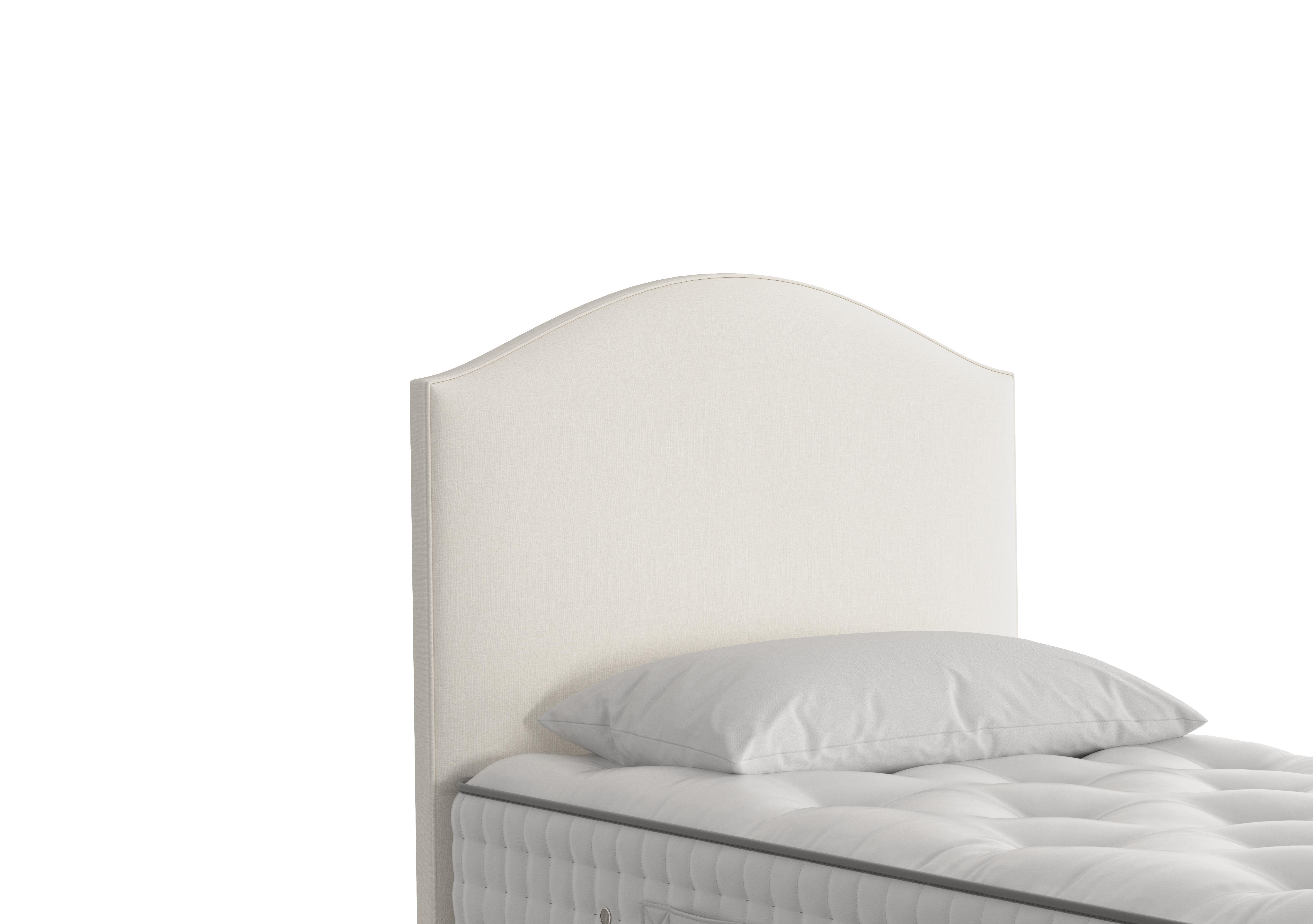 Iris Floor Standing Headboard in 2084 Gem Cream on Furniture Village