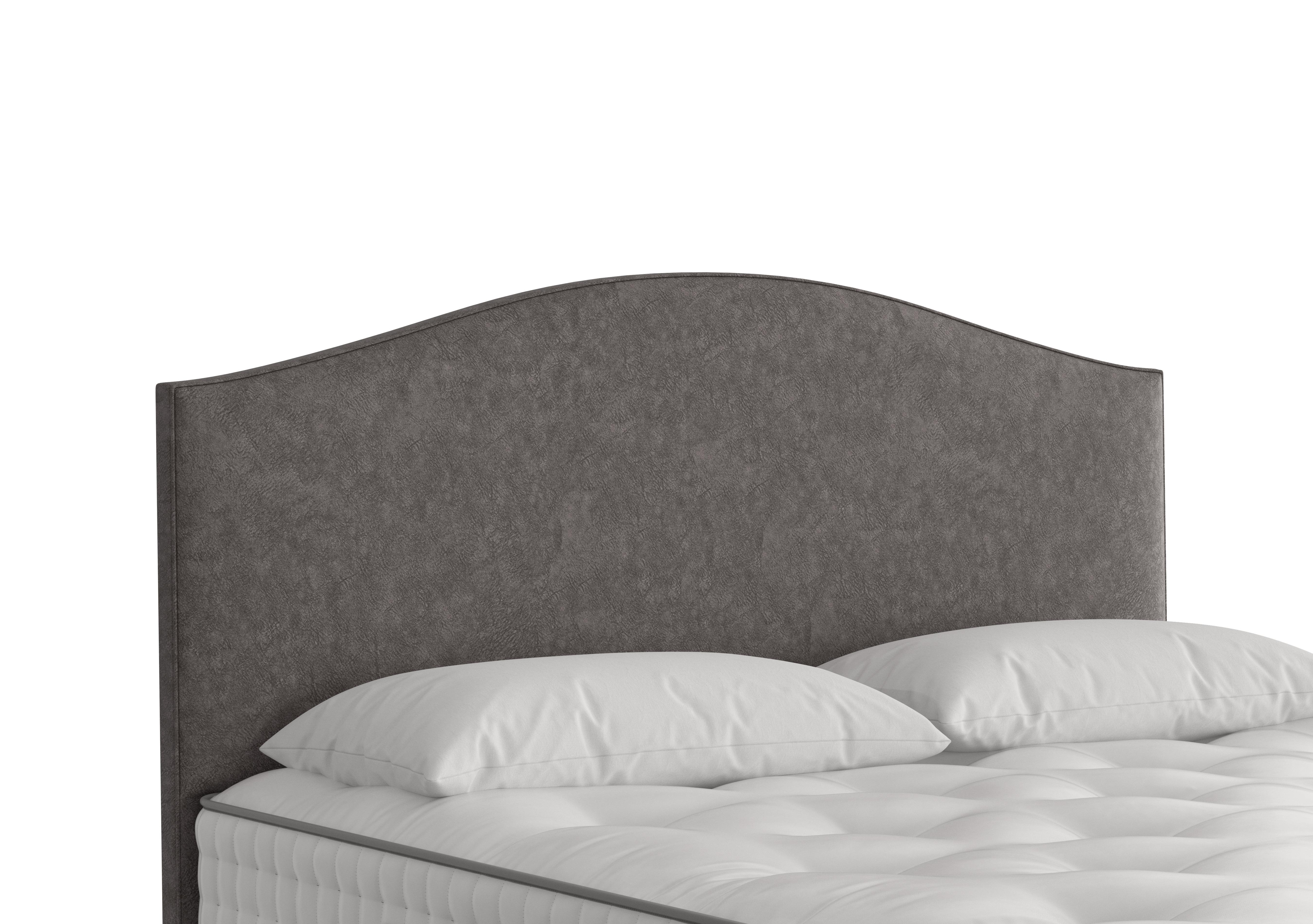 Iris Floor Standing Headboard in 2304 Marble Mink on Furniture Village