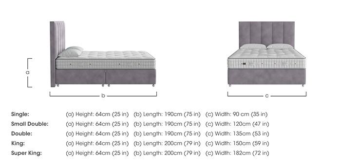 Herald Superb Divan Set in  on Furniture Village