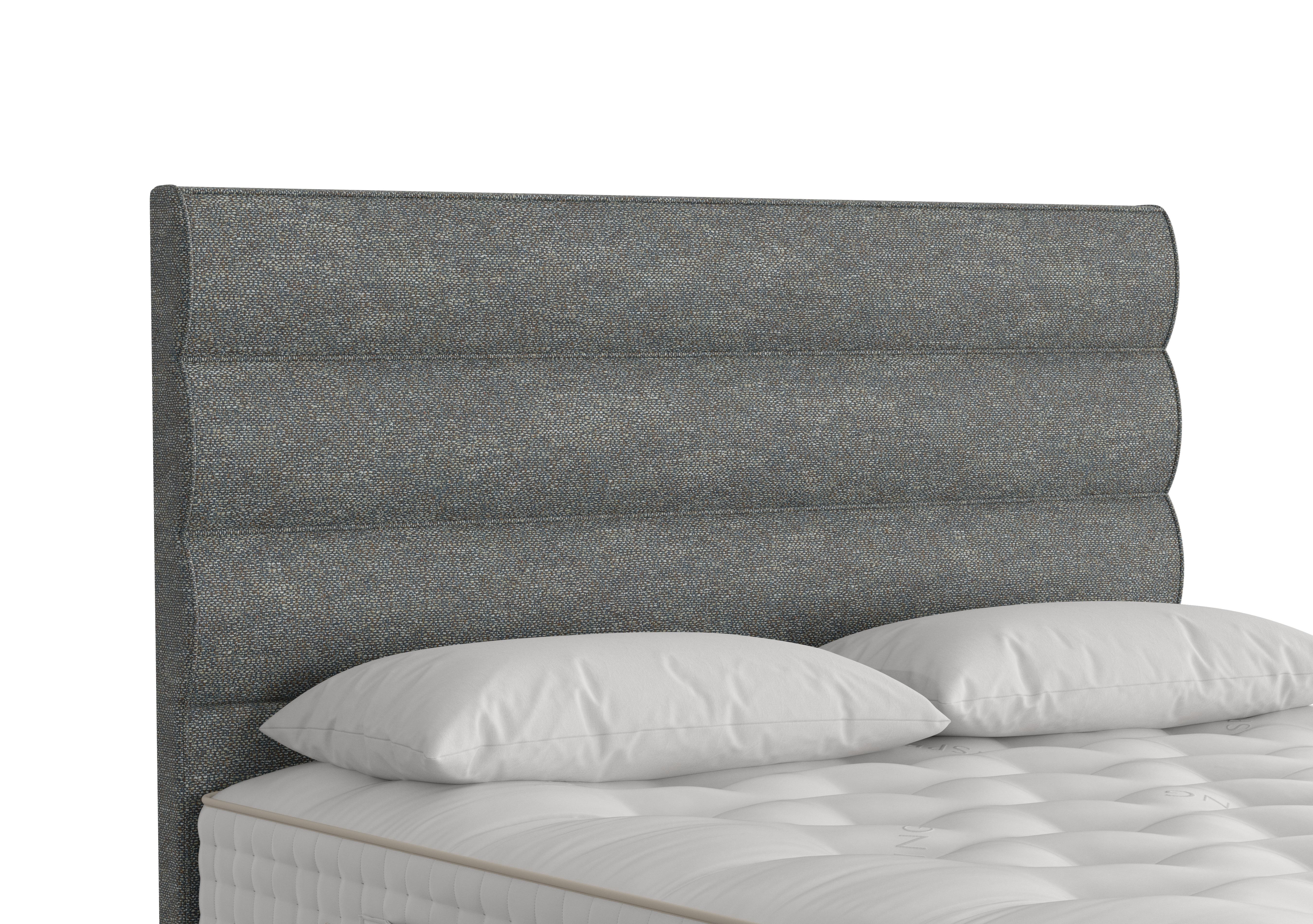 Triton Floor Standing Headboard in 2148 Boucle Sodalite on Furniture Village