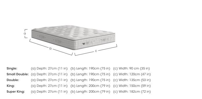 Regal Superb Pocket Sprung Mattress in  on Furniture Village