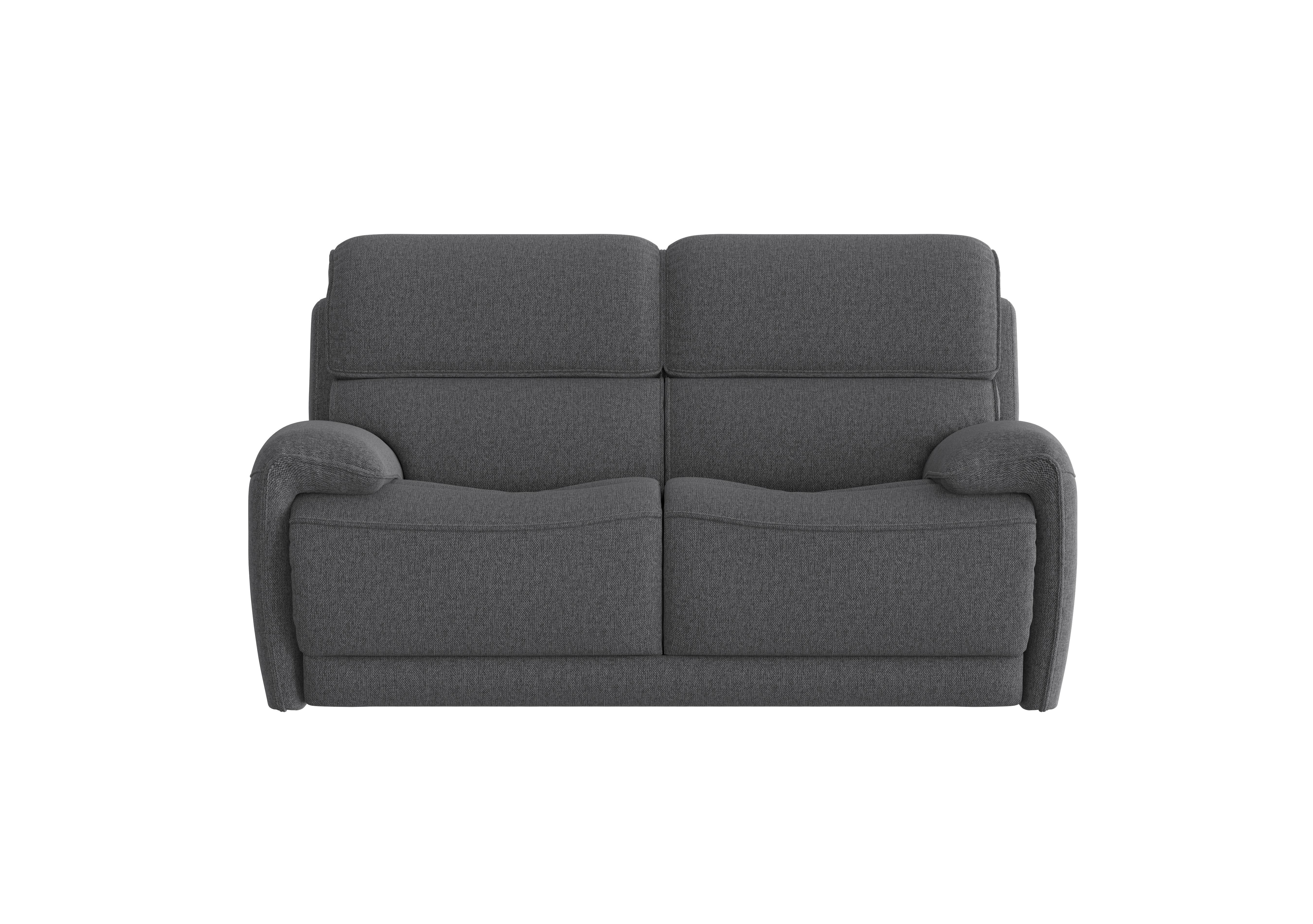 Link 2 Seater Fabric Sofa in Fab-Blt-R39 Charcoal on Furniture Village