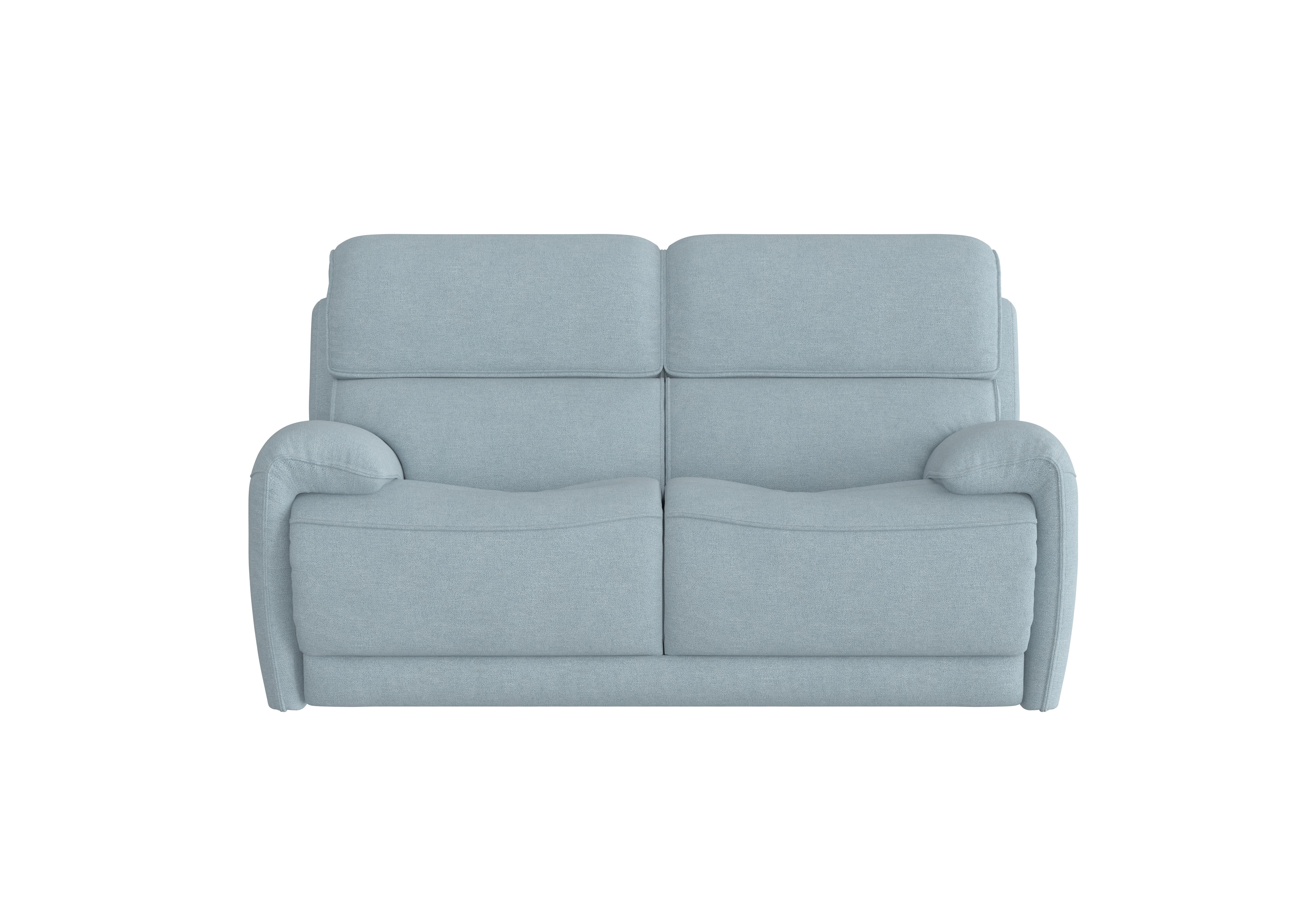 Link 2 Seater Fabric Sofa in Fab-Meo-R17 Baby Blue on Furniture Village