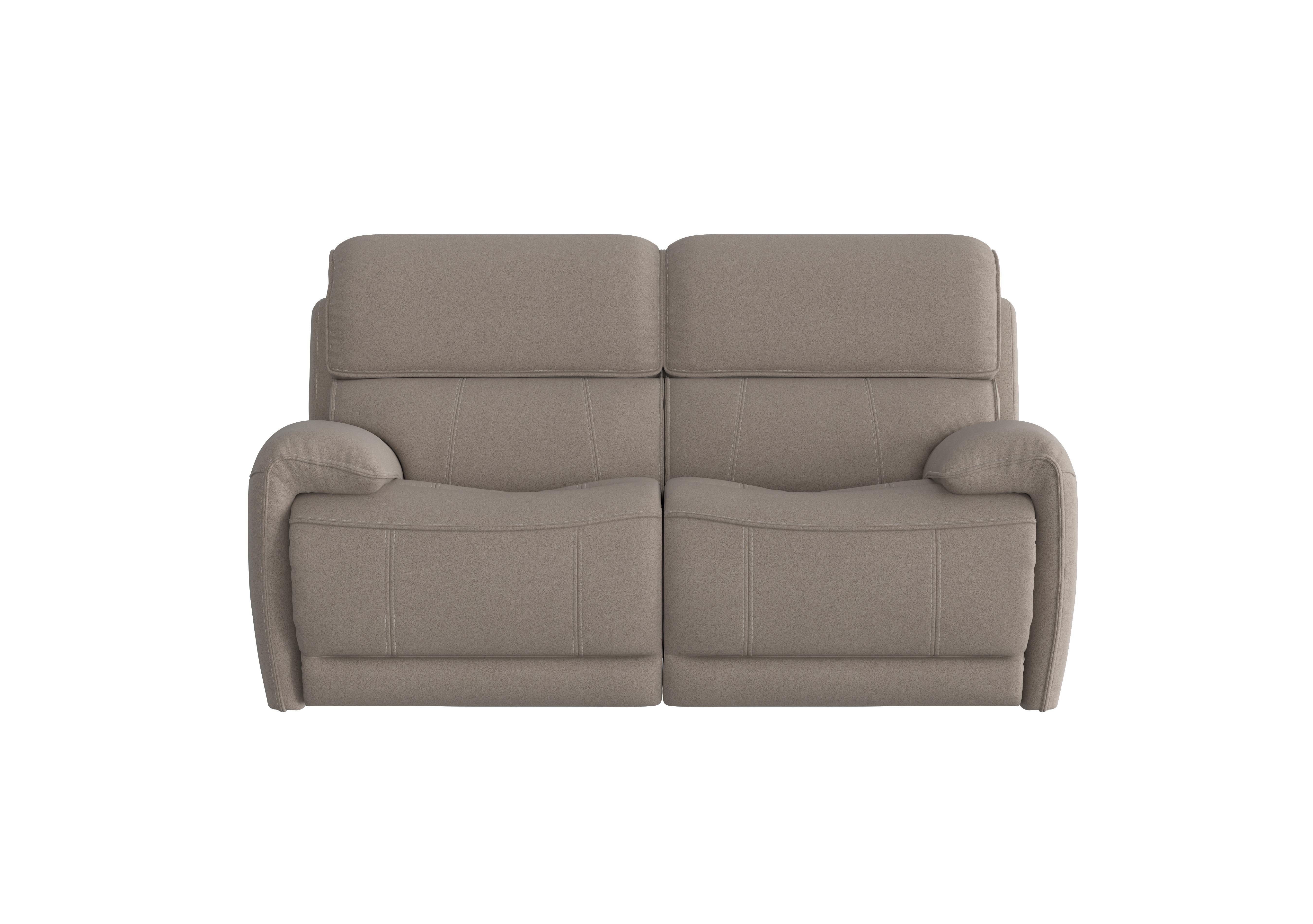Link 2 Seater Fabric Power Recliner Sofa with Power Headrests in Bfa-Blj-R946 Silver on Furniture Village
