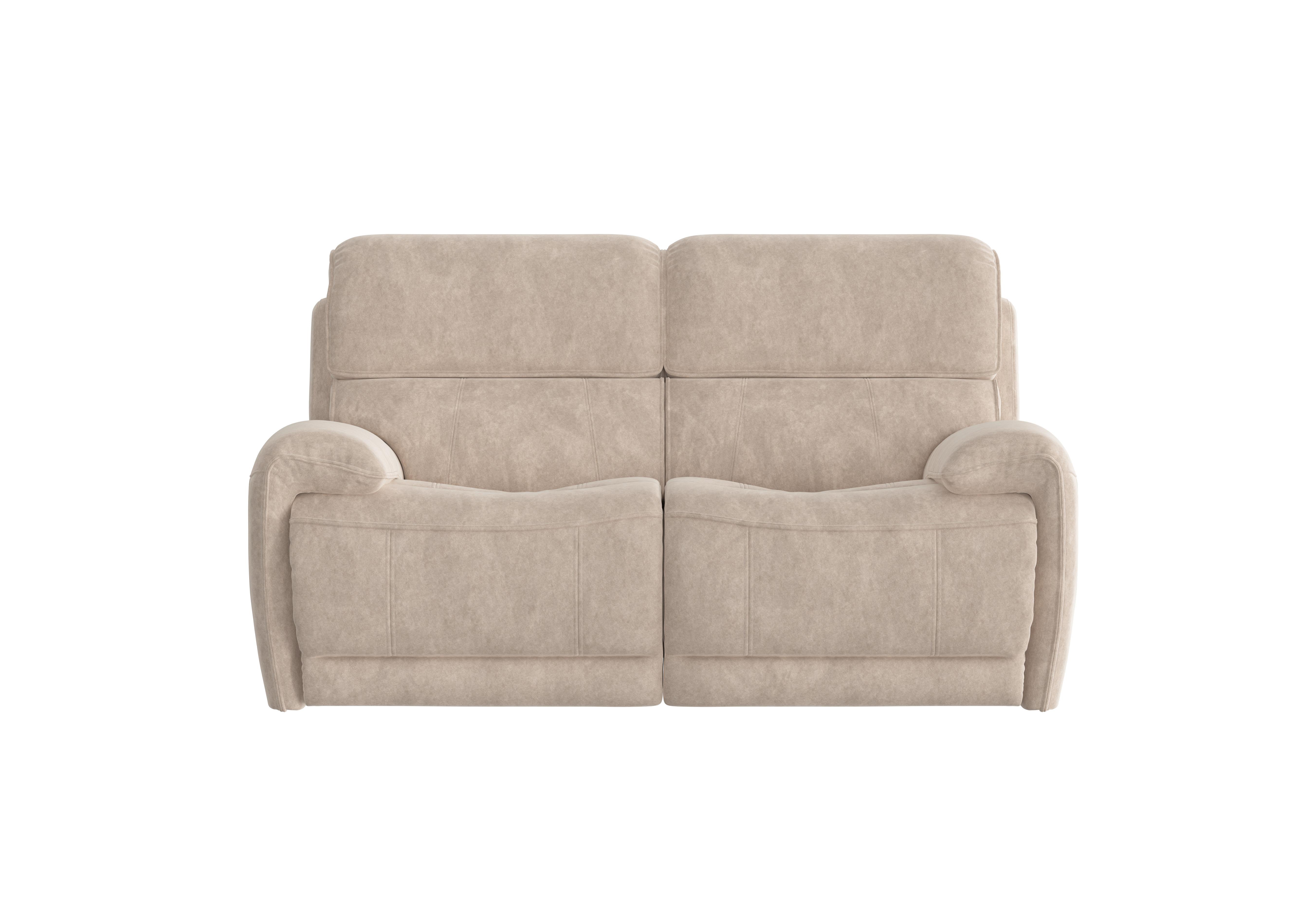 Link 2 Seater Fabric Power Recliner Sofa with Power Headrests in Bfa-Bnn-R26 Fv2 Cream on Furniture Village