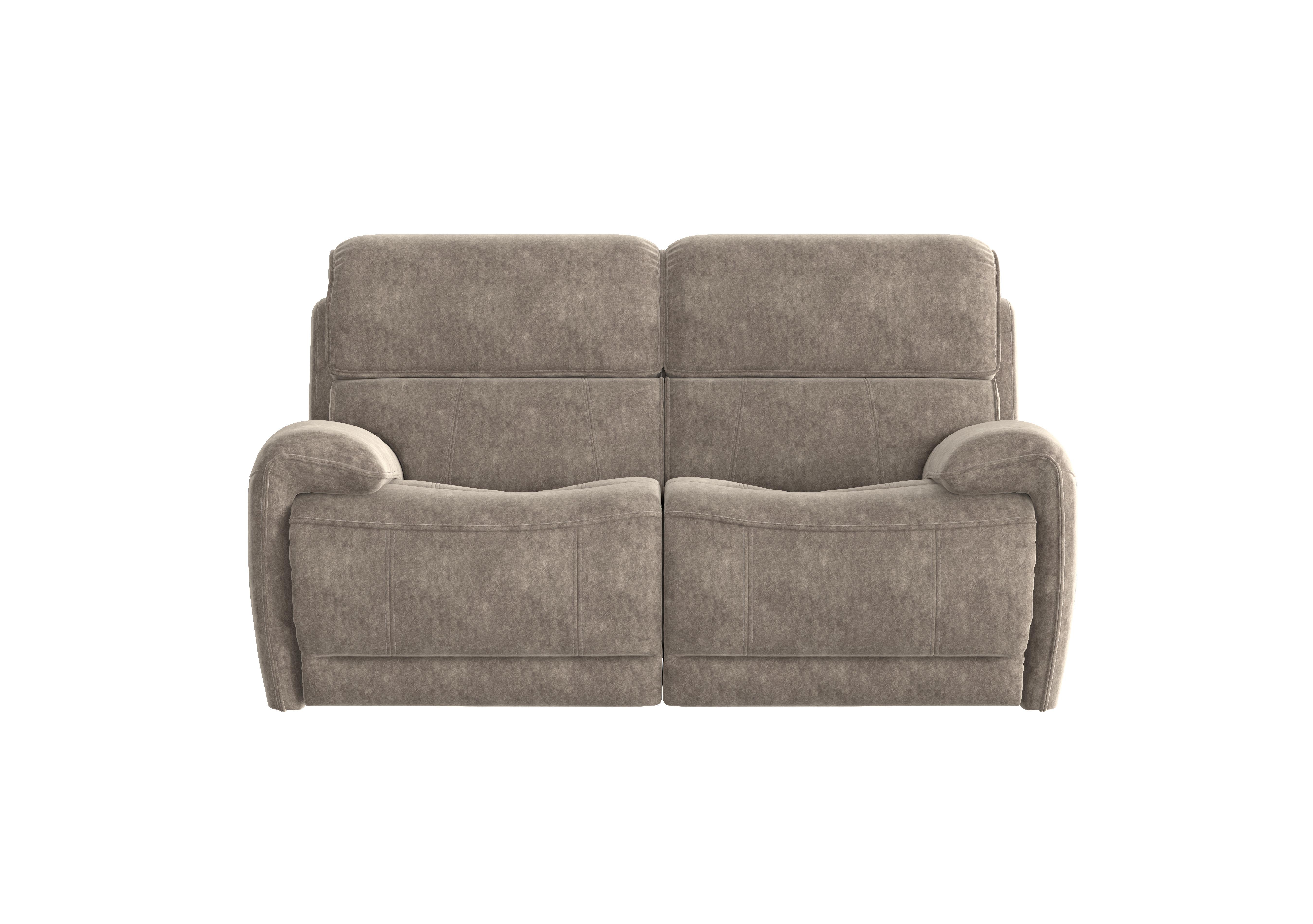 Link 2 Seater Fabric Power Recliner Sofa with Power Headrests in Bfa-Bnn-R29 Fv1 Mink on Furniture Village