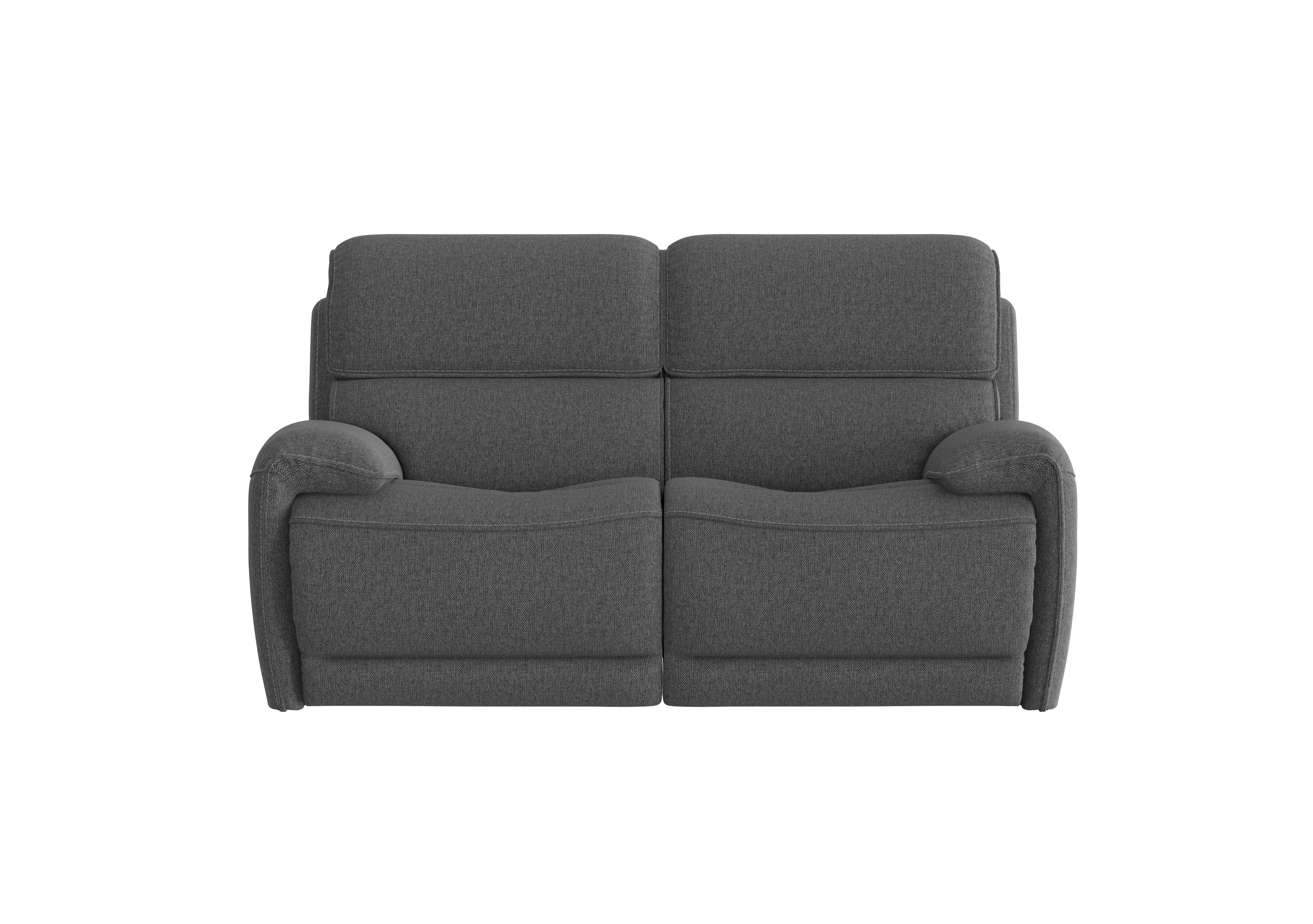 Link 2 Seater Fabric Power Recliner Sofa with Power Headrests Furniture Village