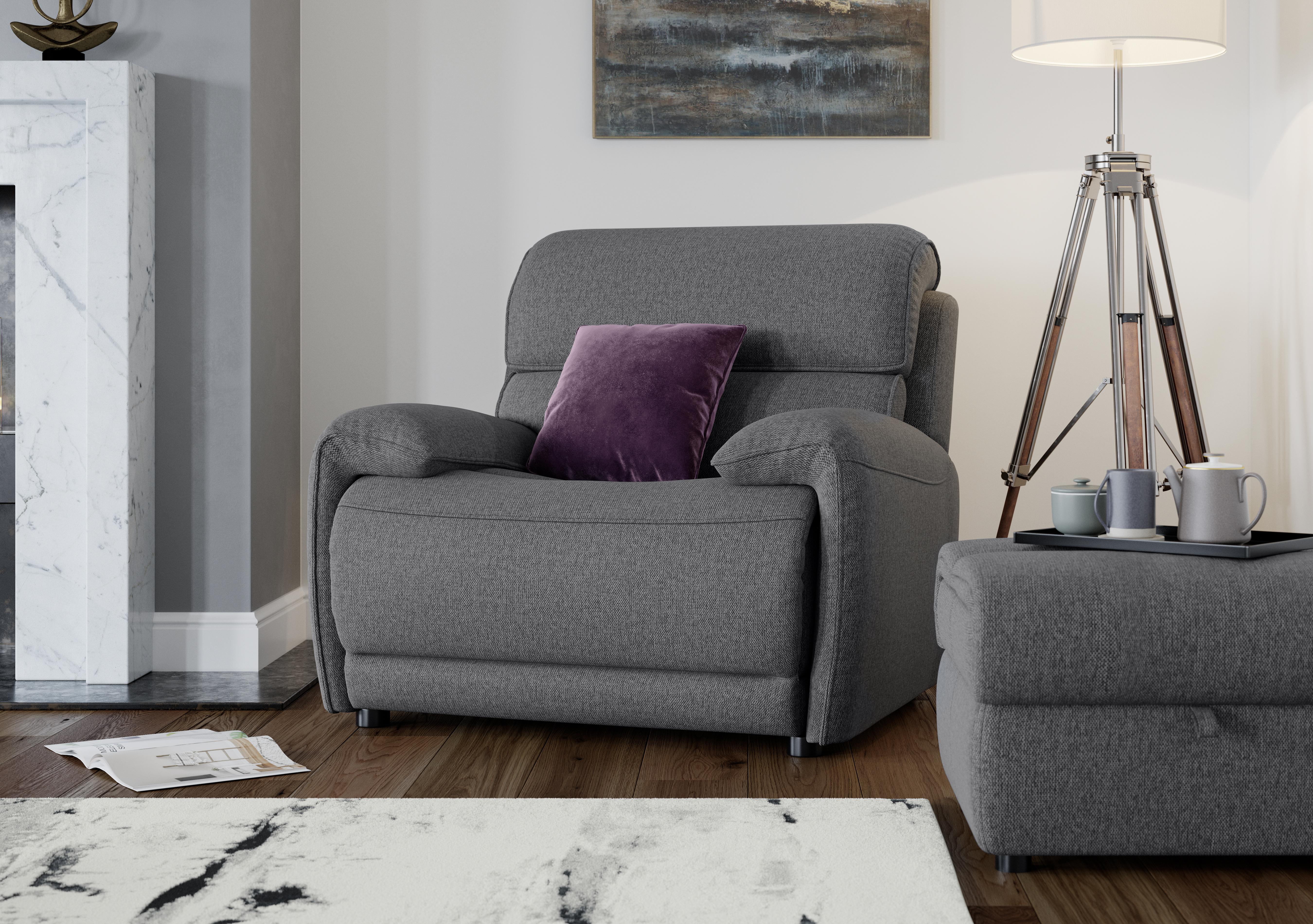 Link Fabric Armchair in  on Furniture Village