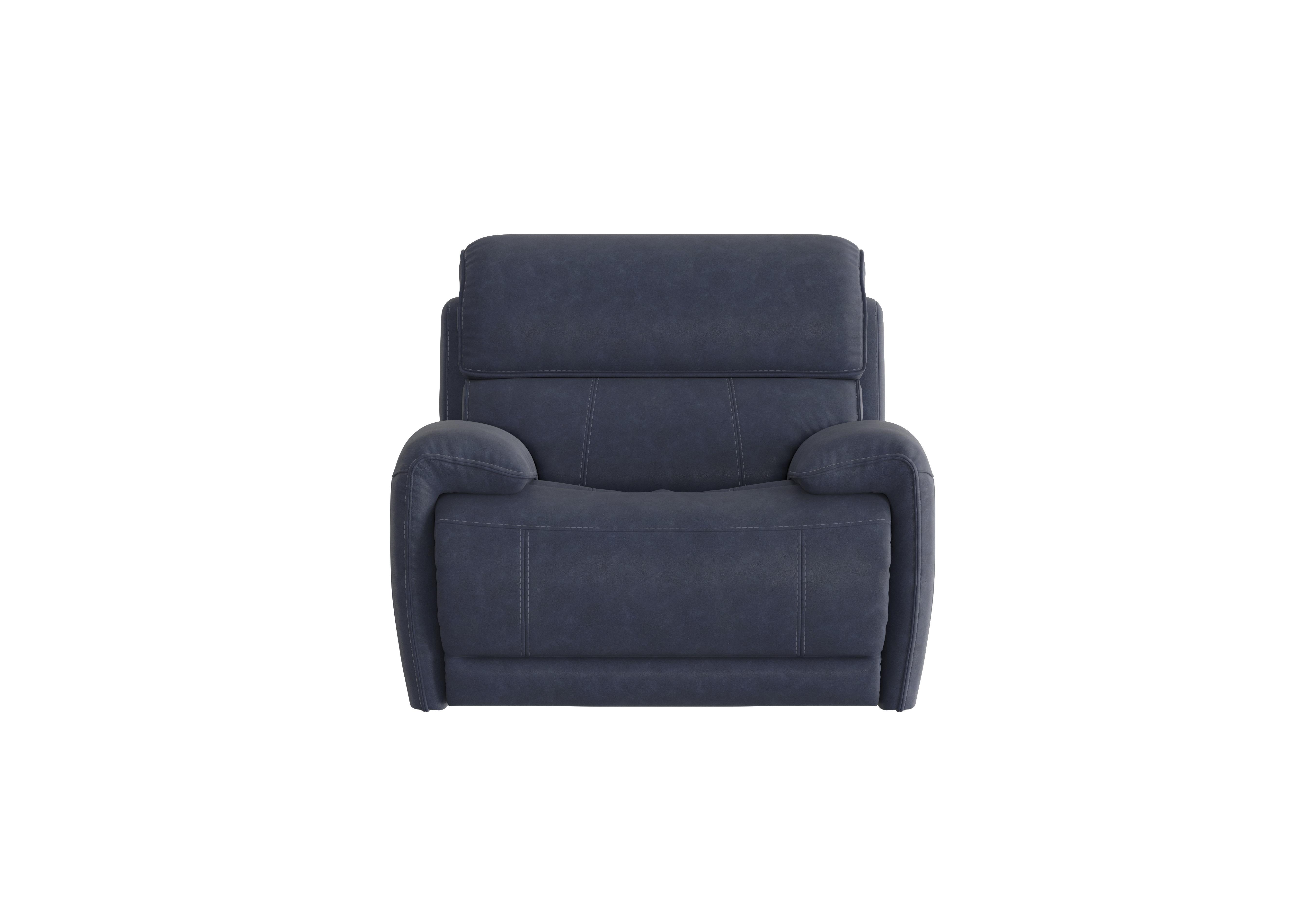 Link Fabric Armchair in Bfa-Ori-R23 Blue on Furniture Village