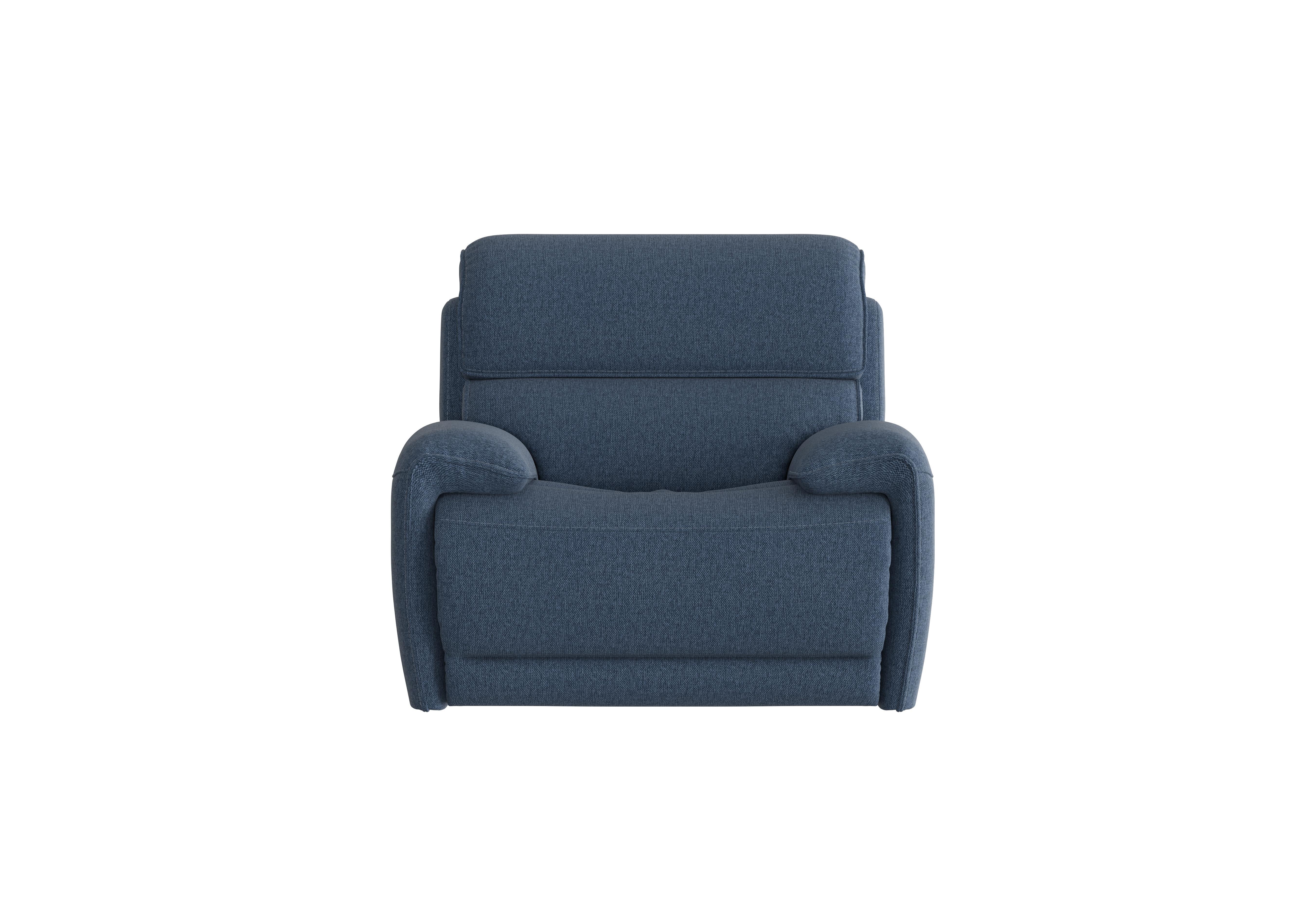 Link Fabric Armchair in Fab-Blt-R38 Blue on Furniture Village
